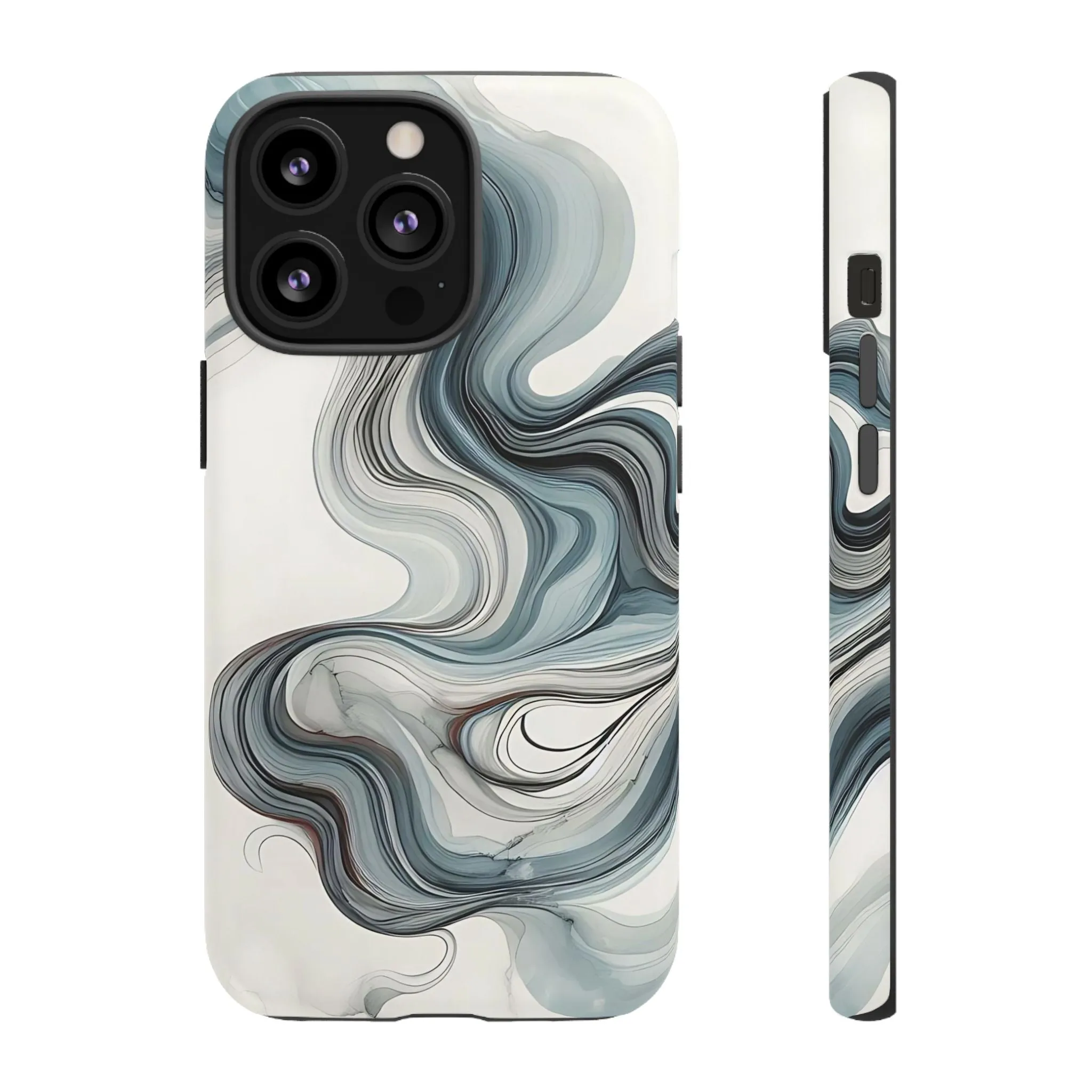 Traditional marbling art pastel tonesTough Cases