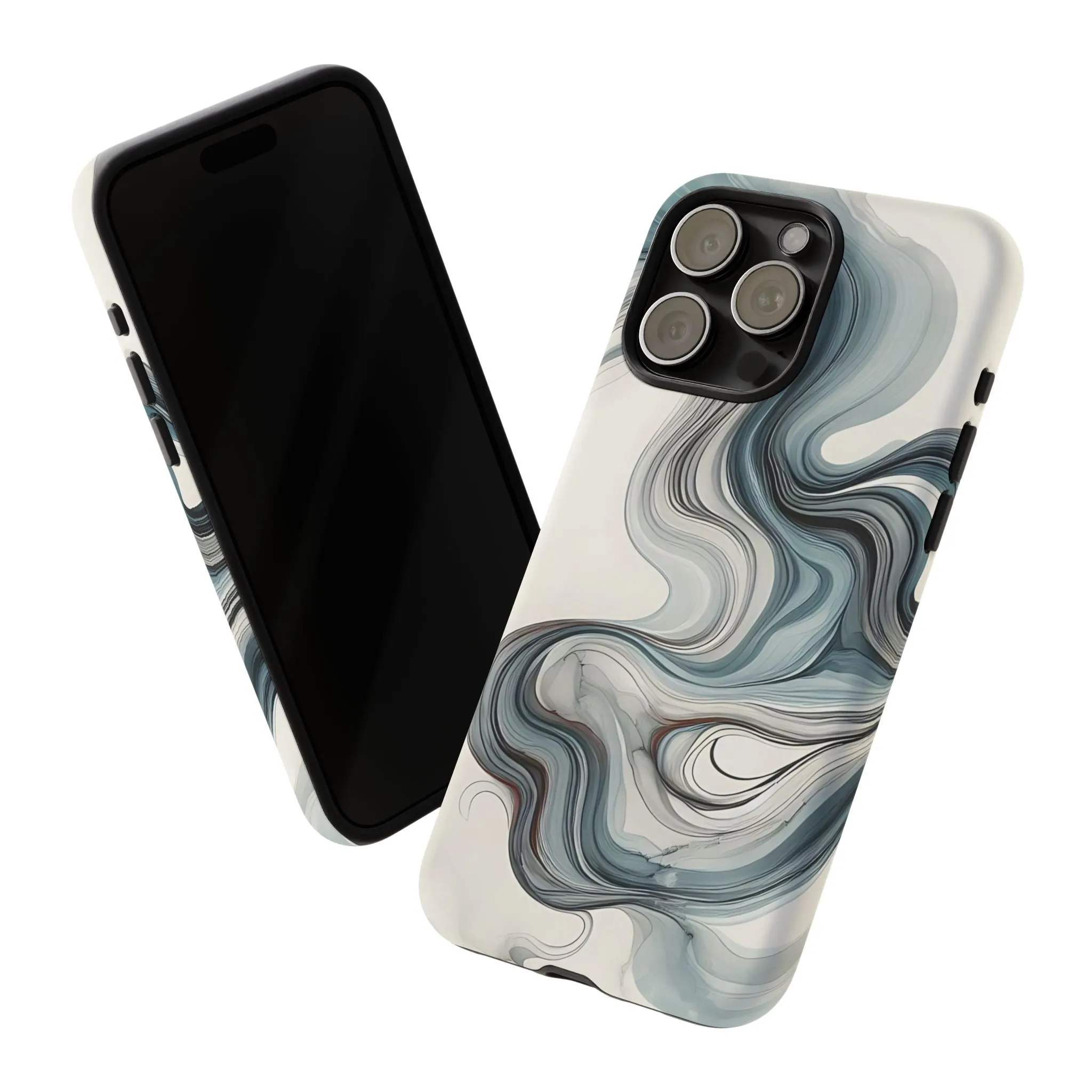 Traditional marbling art pastel tonesTough Cases