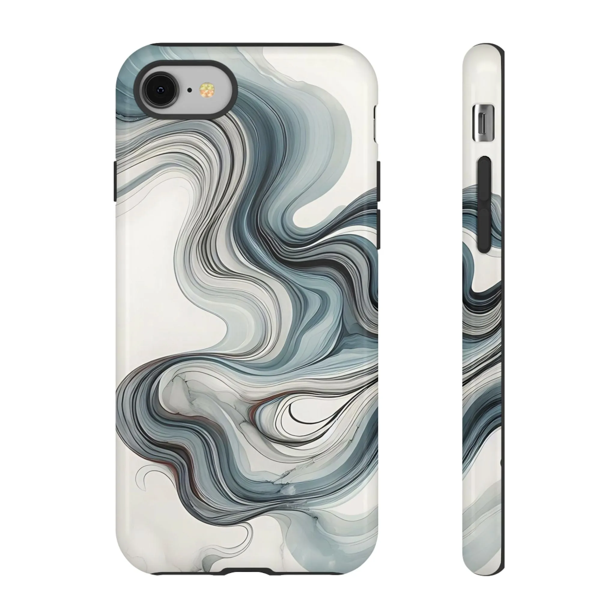 Traditional marbling art pastel tonesTough Cases