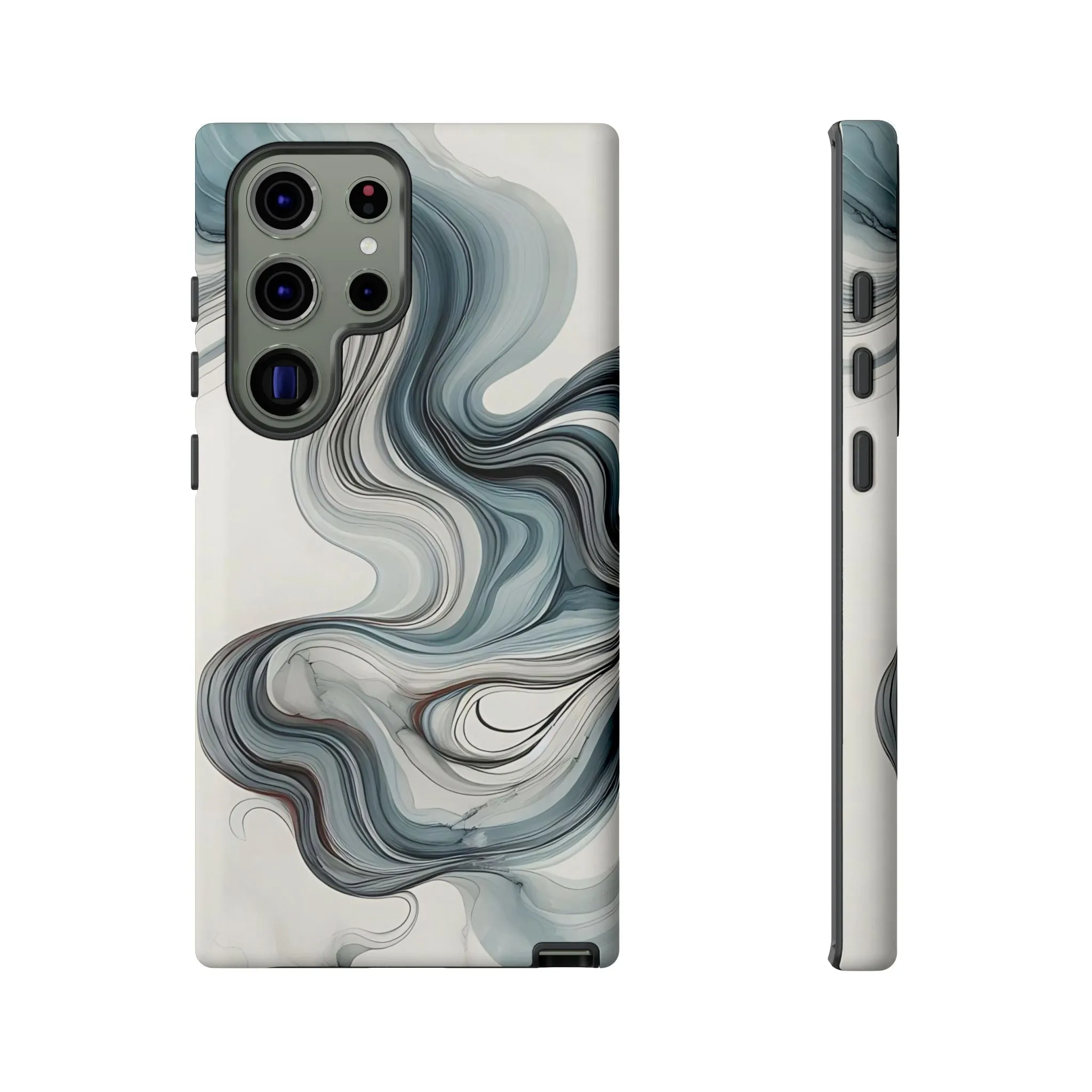 Traditional marbling art pastel tonesTough Cases