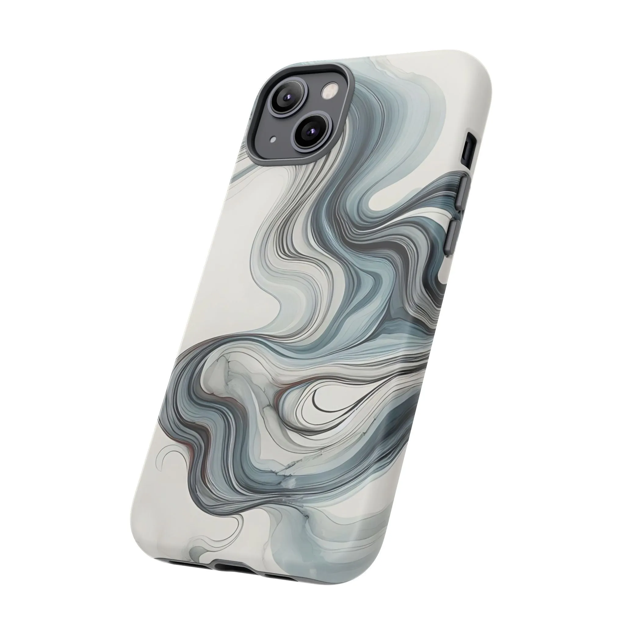 Traditional marbling art pastel tonesTough Cases