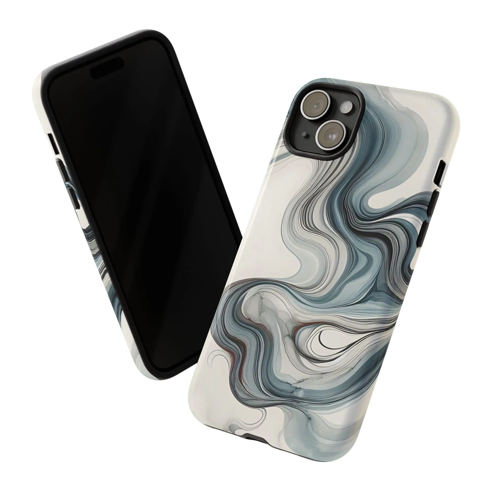 Traditional marbling art pastel tonesTough Cases