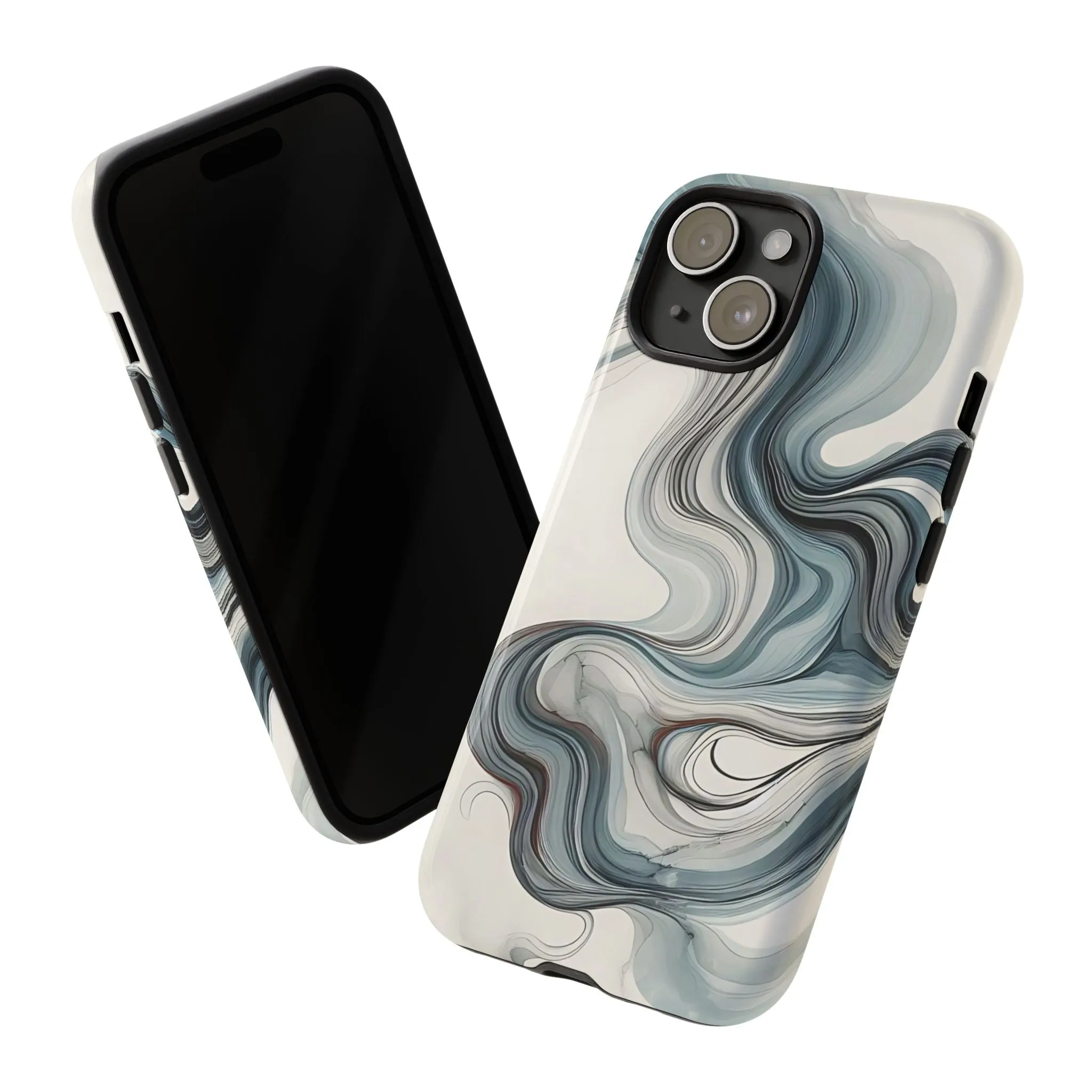 Traditional marbling art pastel tonesTough Cases