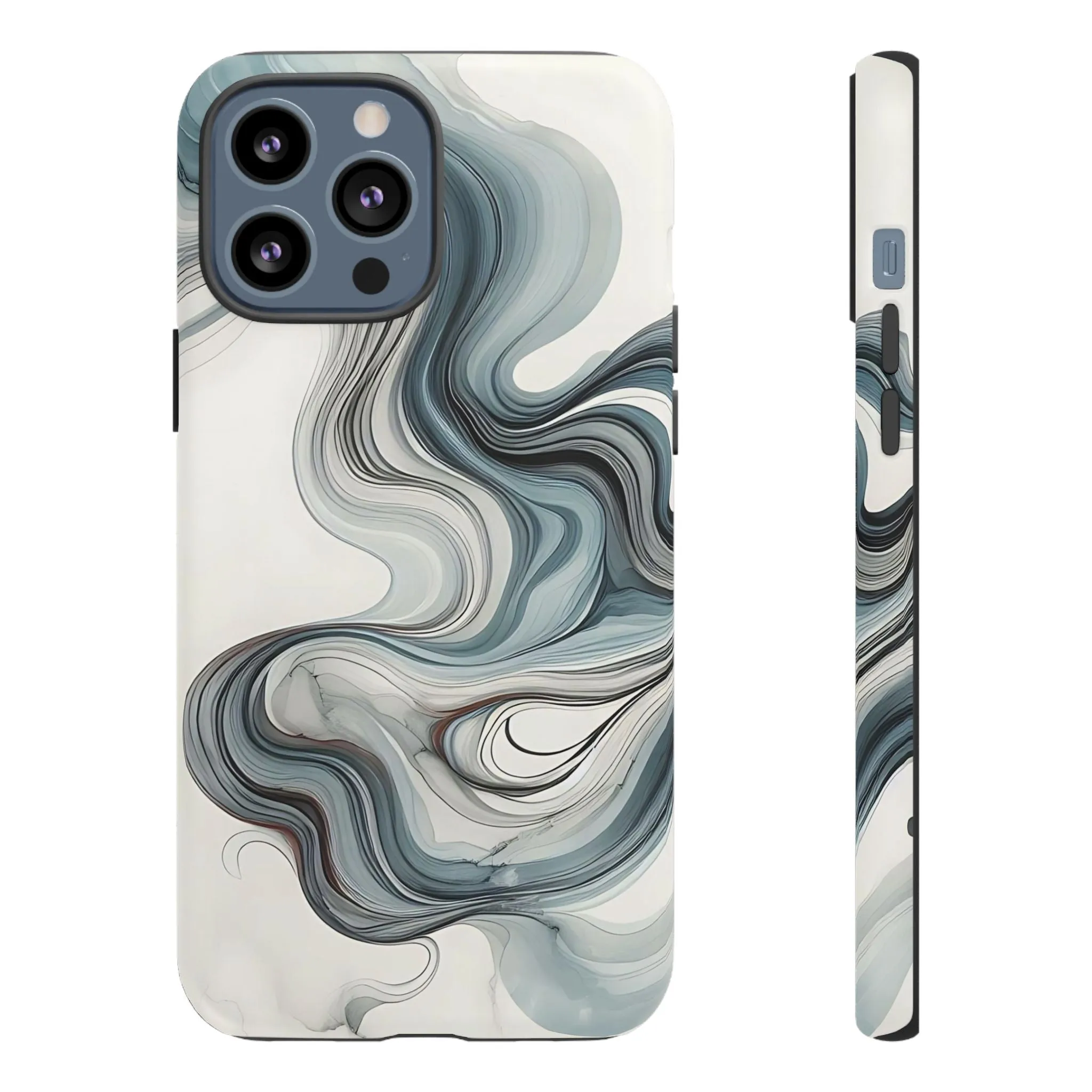 Traditional marbling art pastel tonesTough Cases