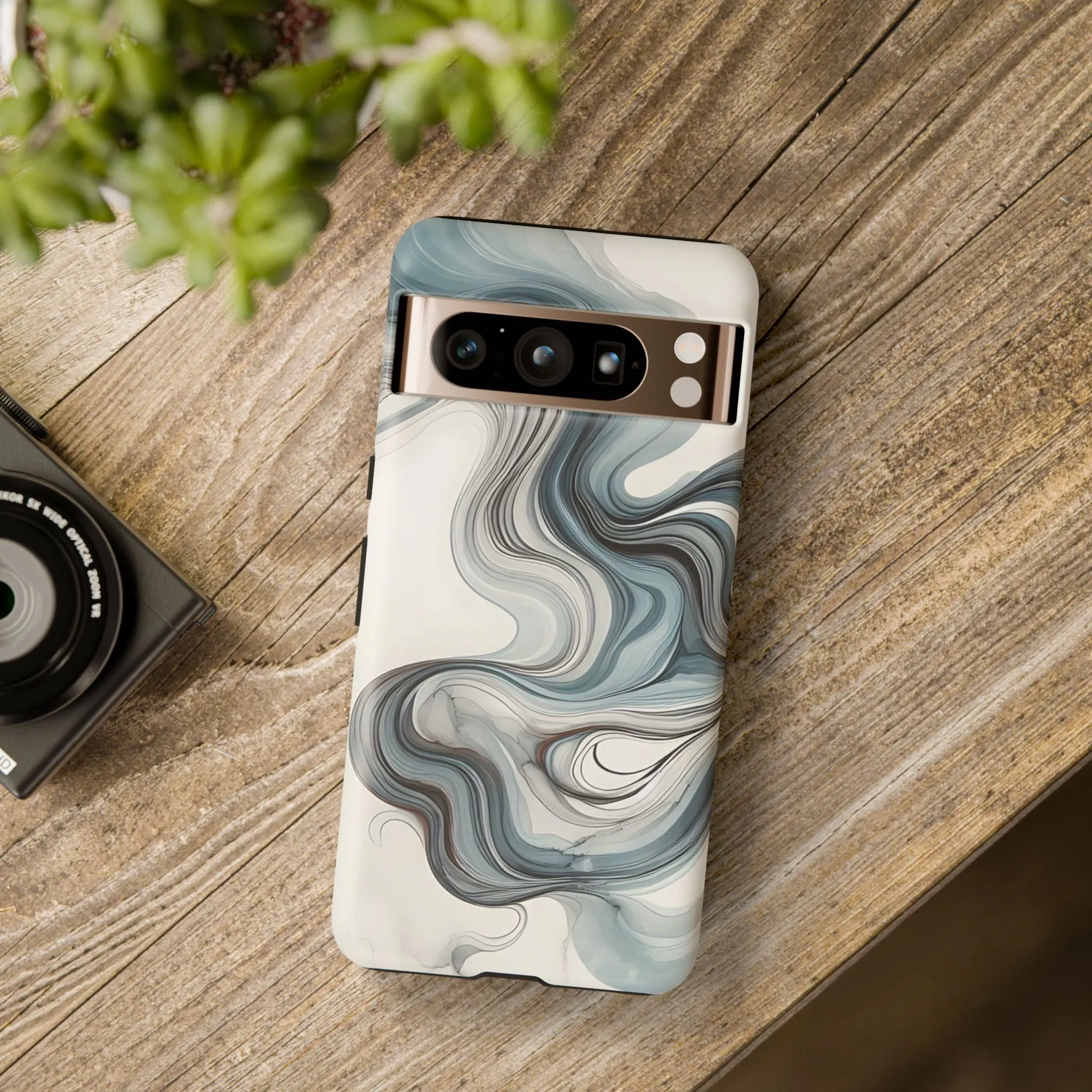 Traditional marbling art pastel tonesTough Cases
