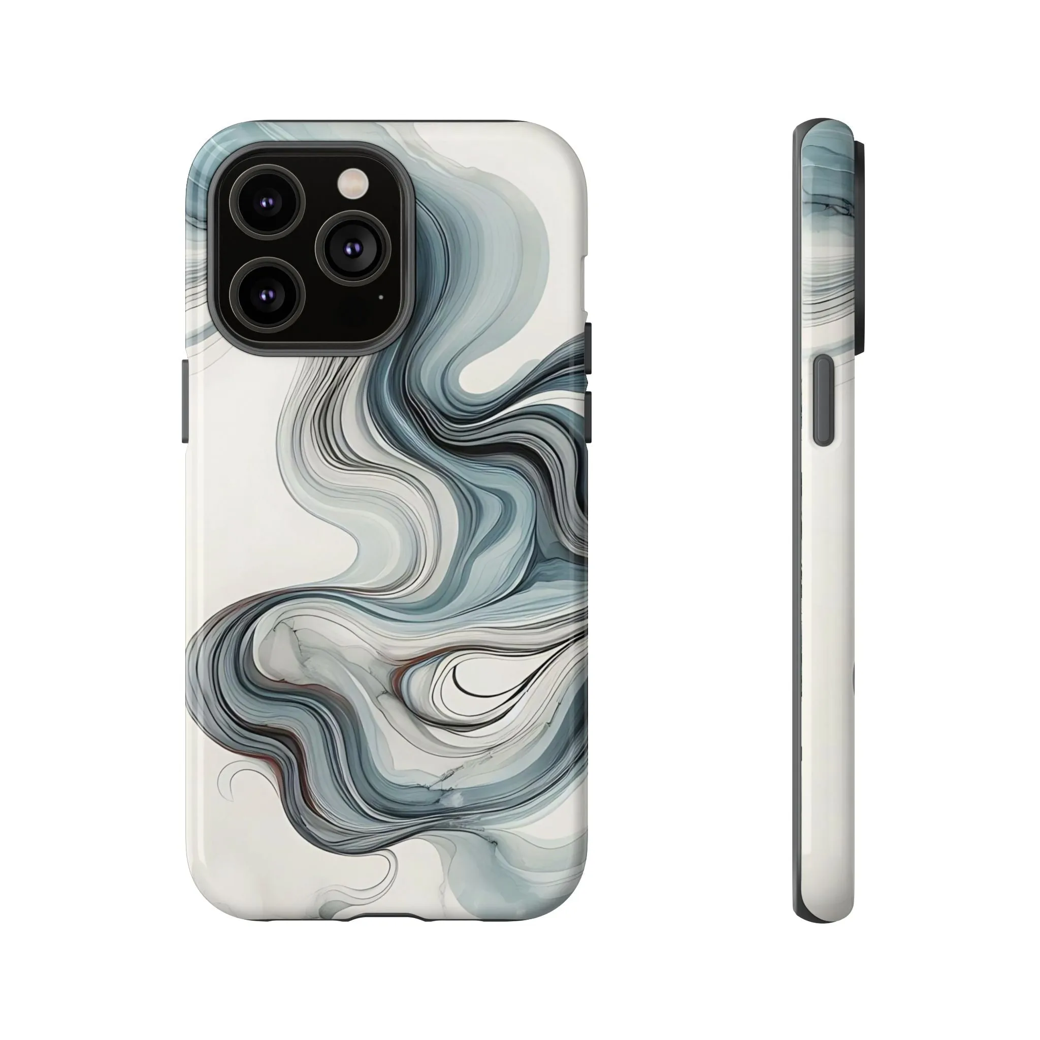 Traditional marbling art pastel tonesTough Cases
