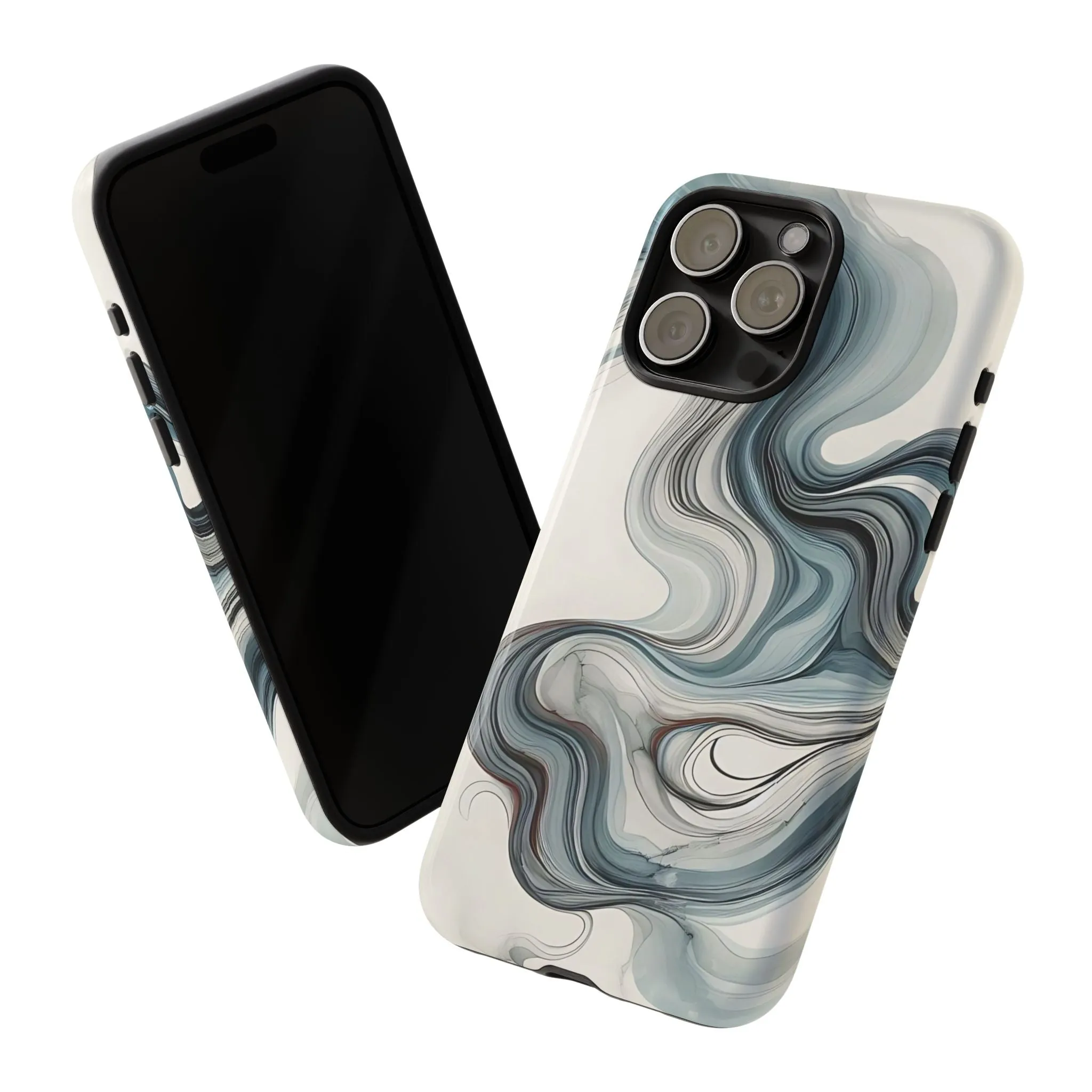Traditional marbling art pastel tonesTough Cases