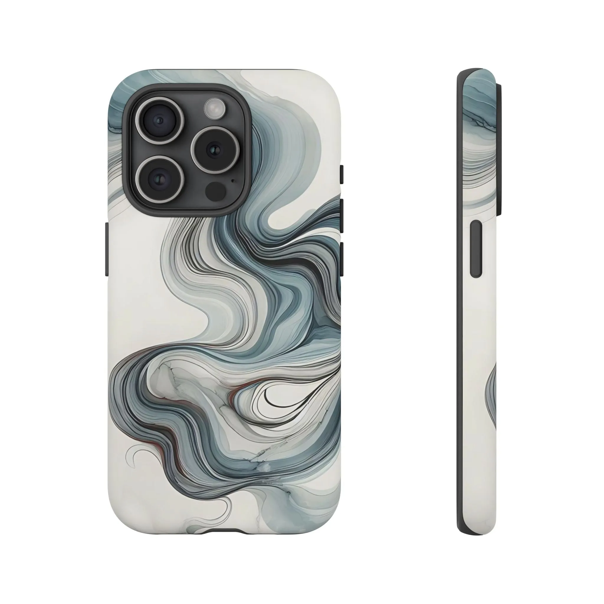 Traditional marbling art pastel tonesTough Cases