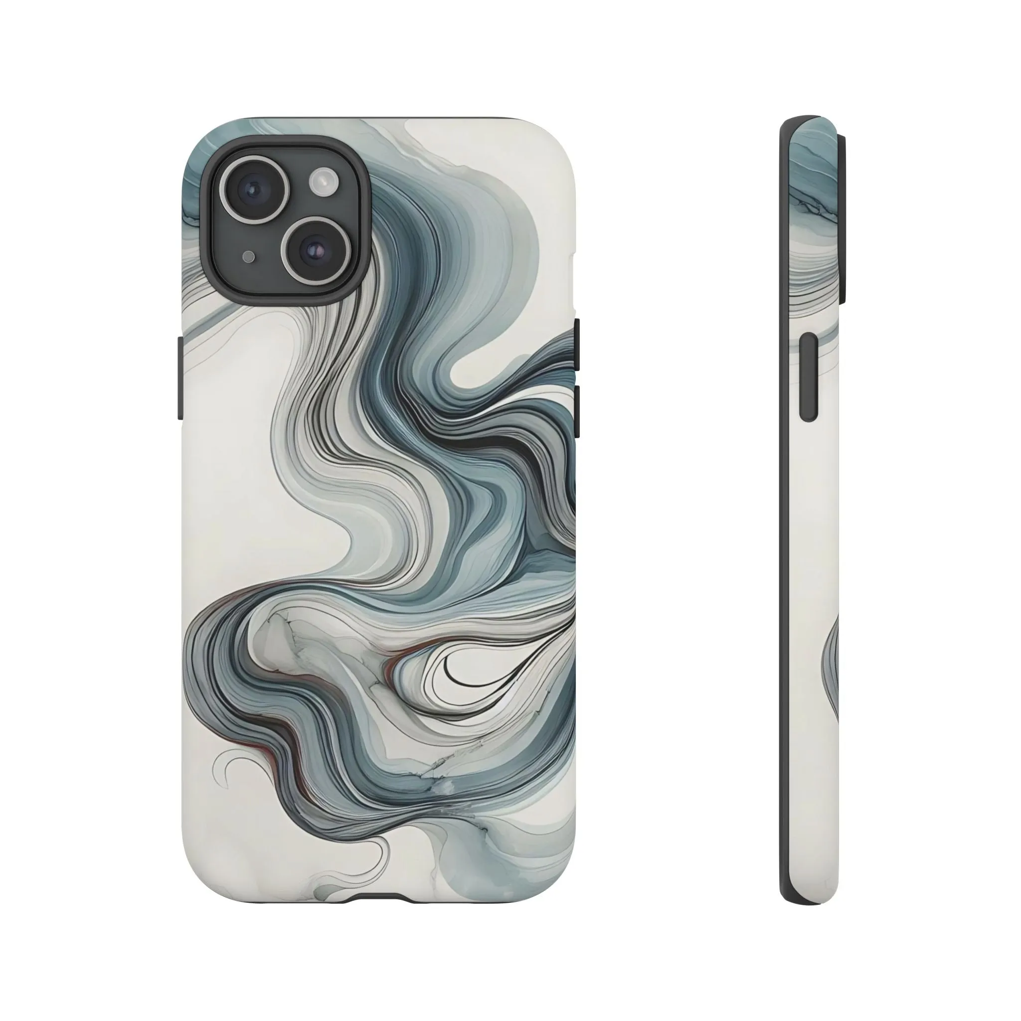 Traditional marbling art pastel tonesTough Cases
