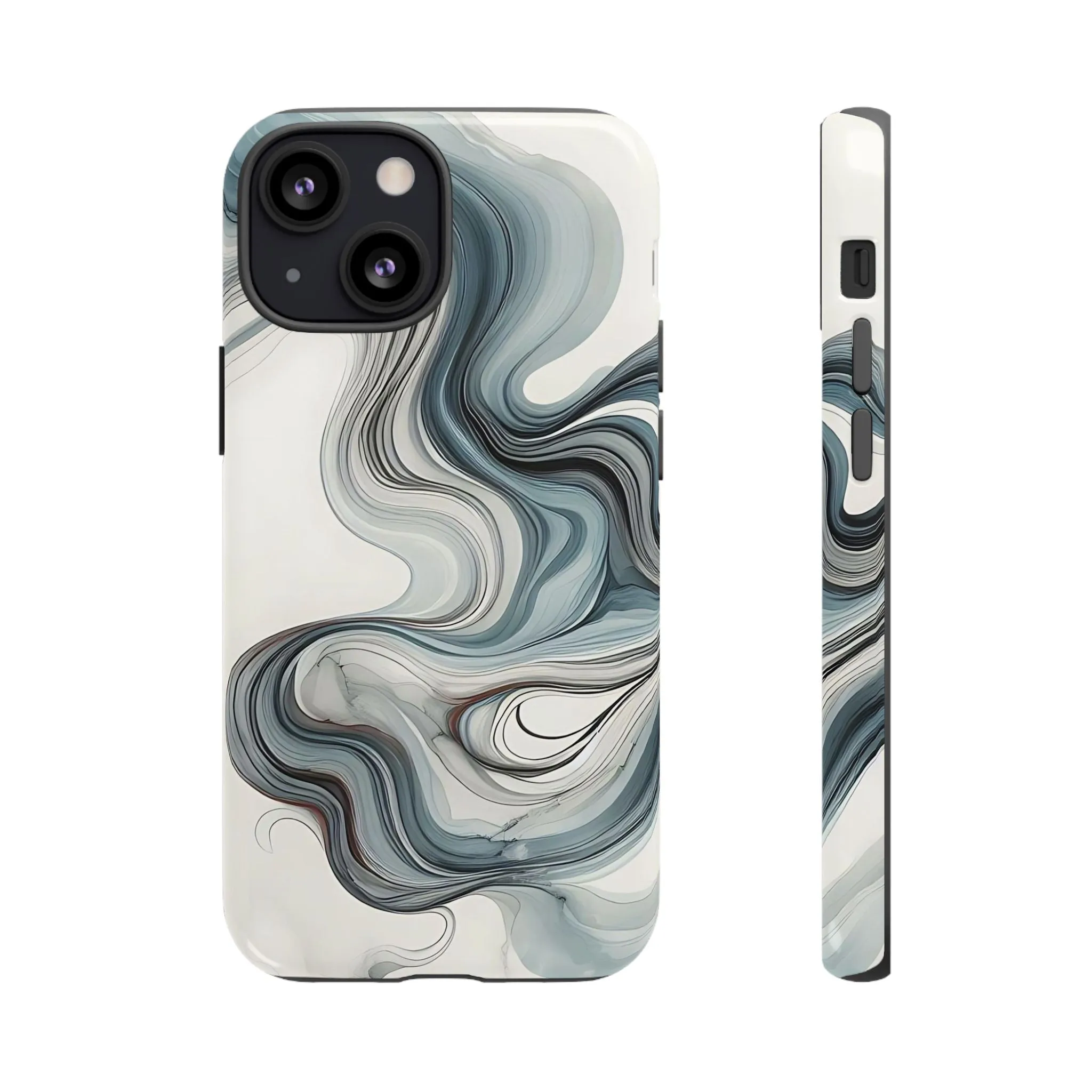 Traditional marbling art pastel tonesTough Cases