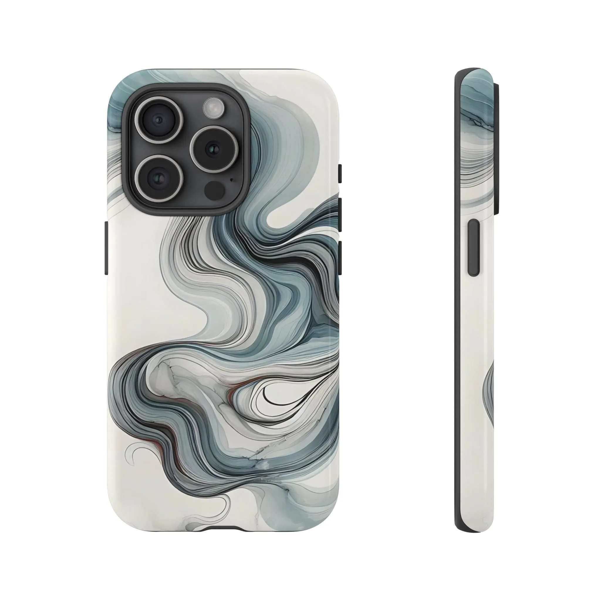 Traditional marbling art pastel tonesTough Cases