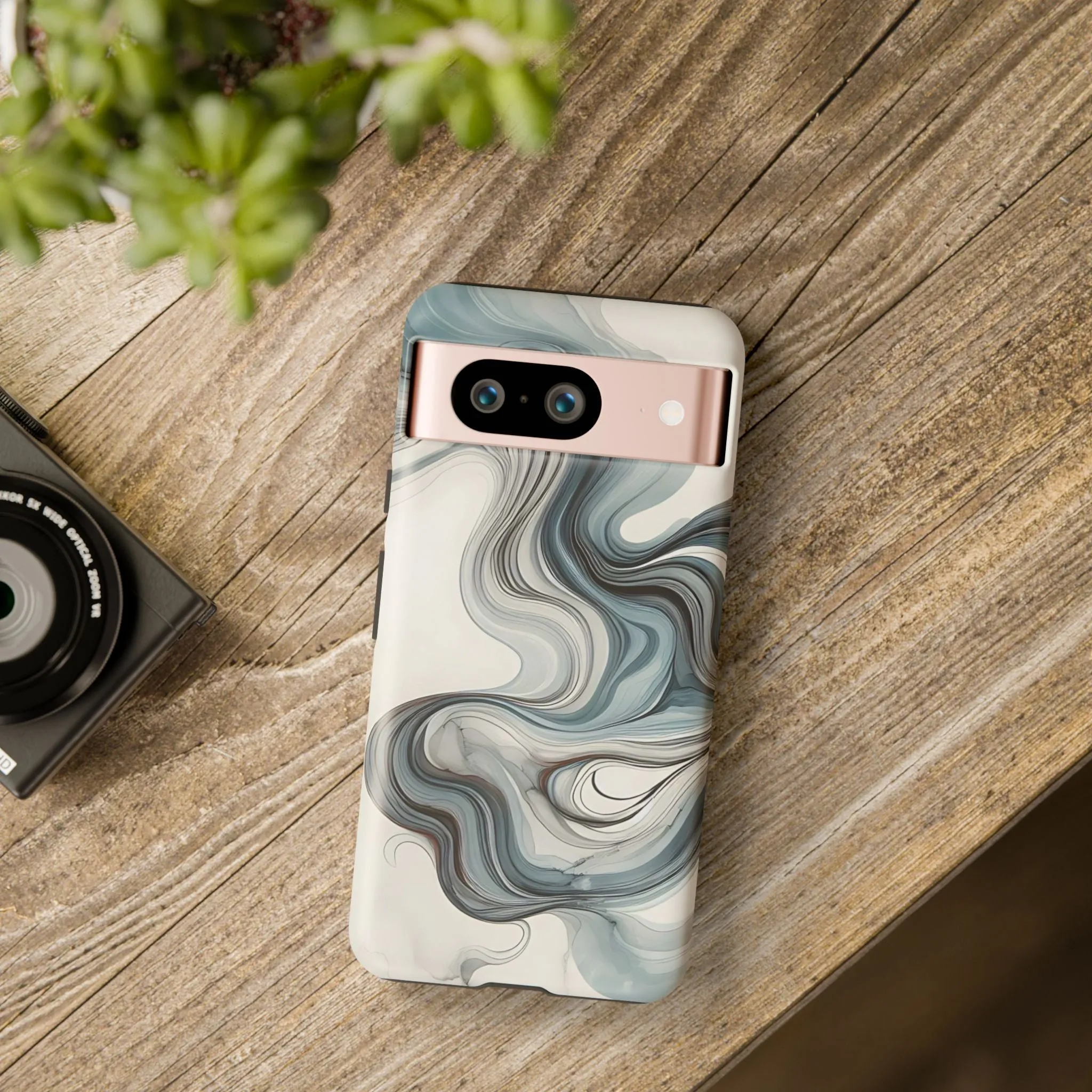 Traditional marbling art pastel tonesTough Cases