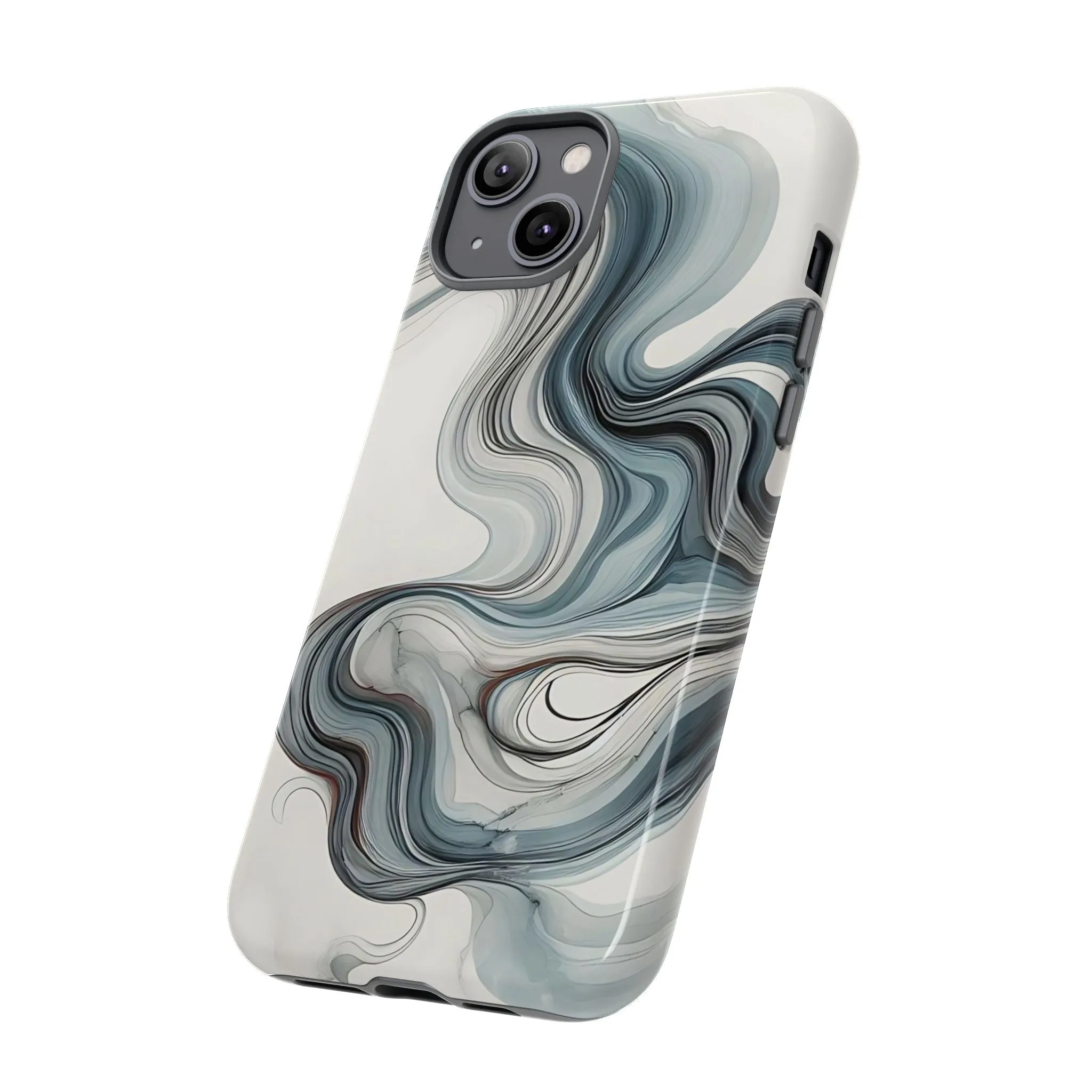 Traditional marbling art pastel tonesTough Cases