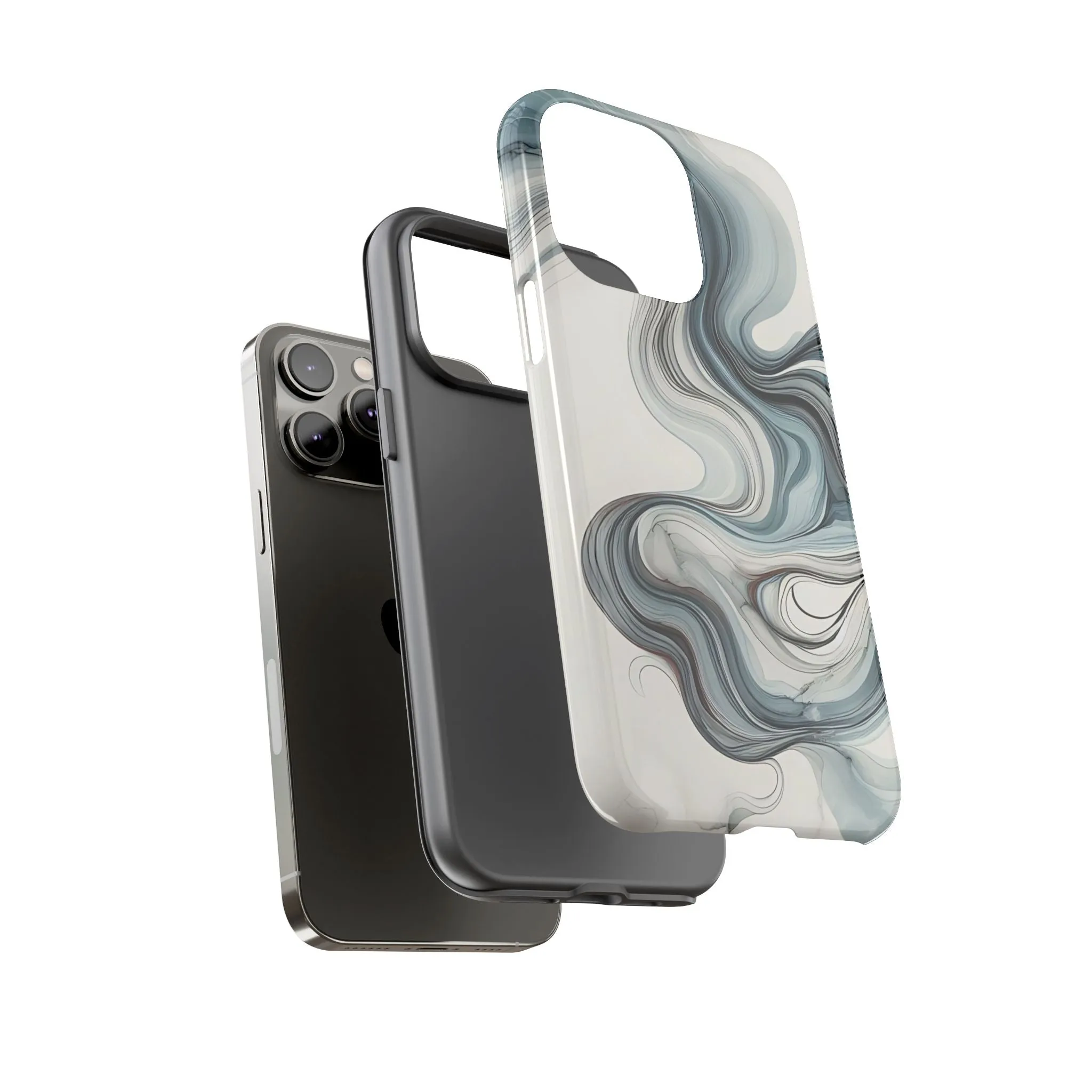 Traditional marbling art pastel tonesTough Cases