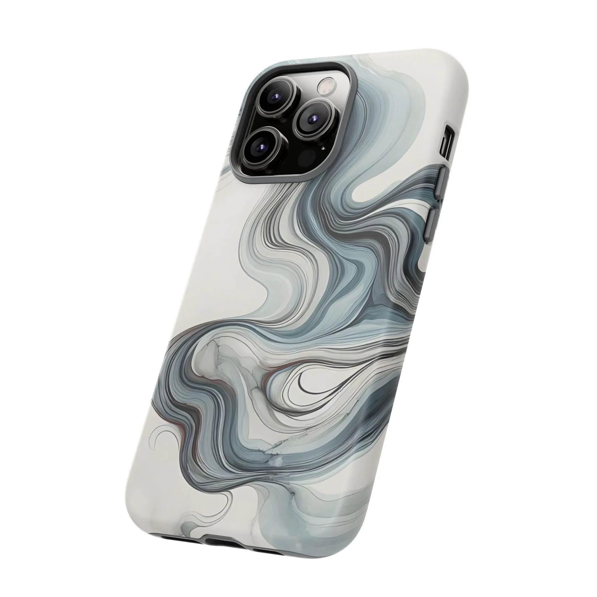 Traditional marbling art pastel tonesTough Cases