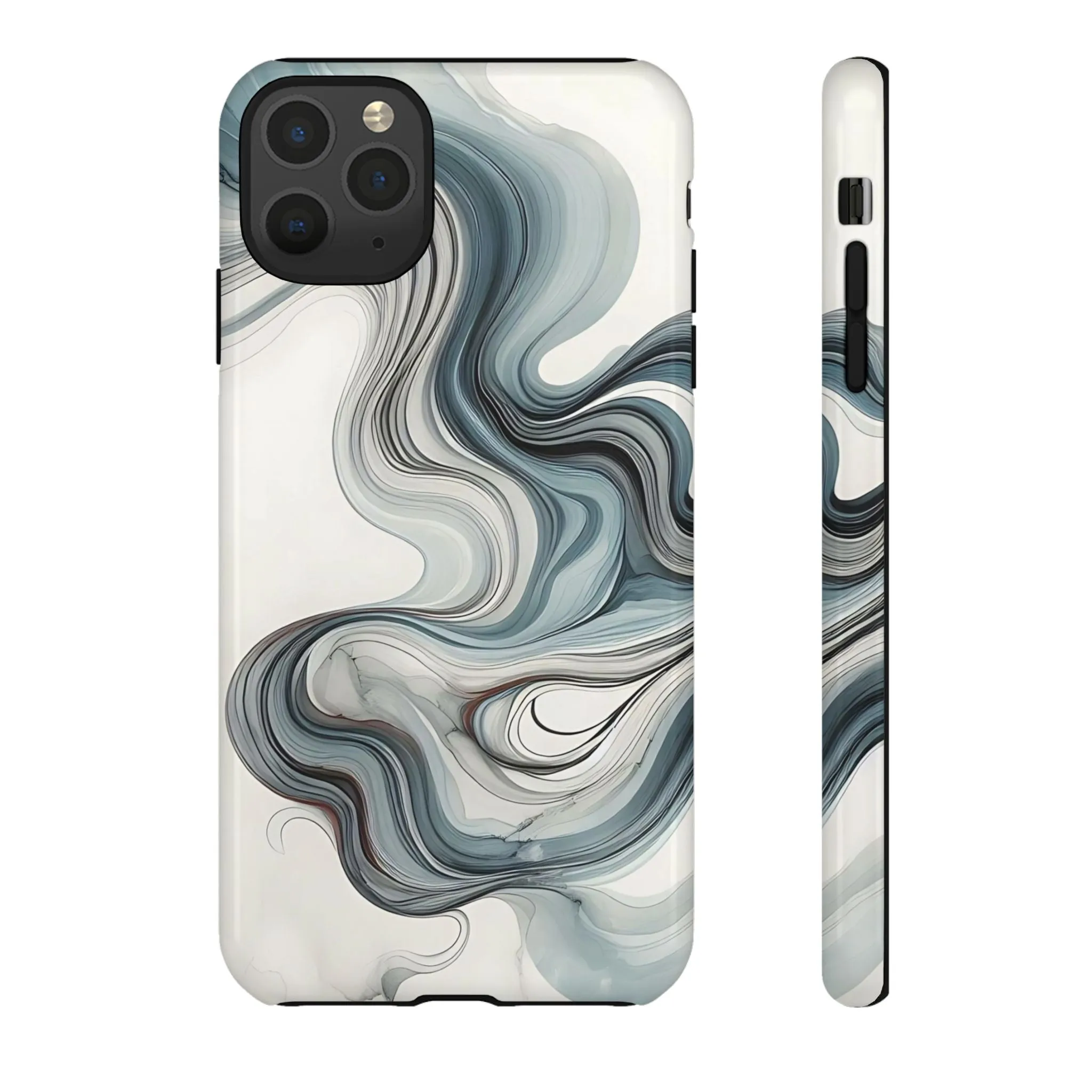 Traditional marbling art pastel tonesTough Cases