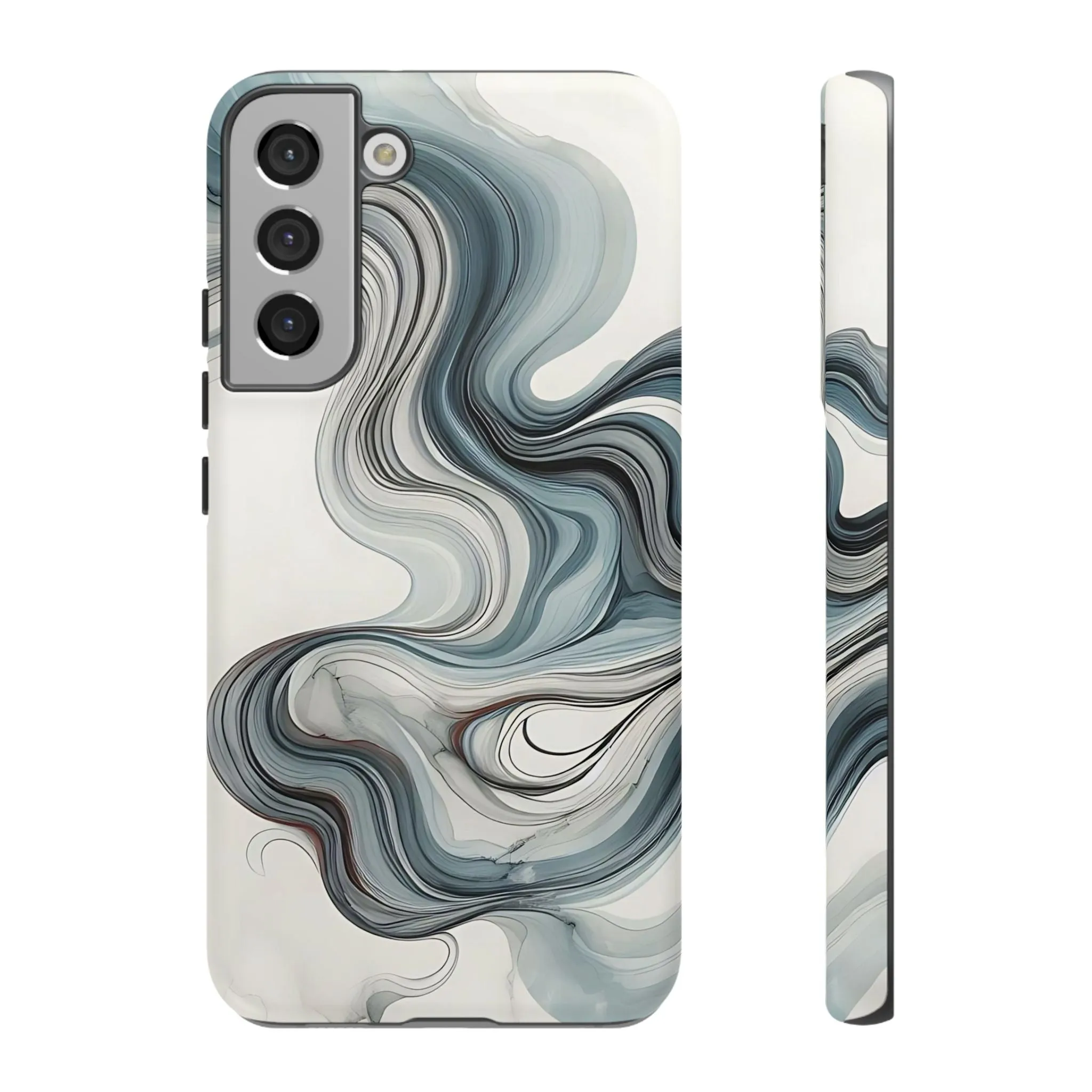Traditional marbling art pastel tonesTough Cases