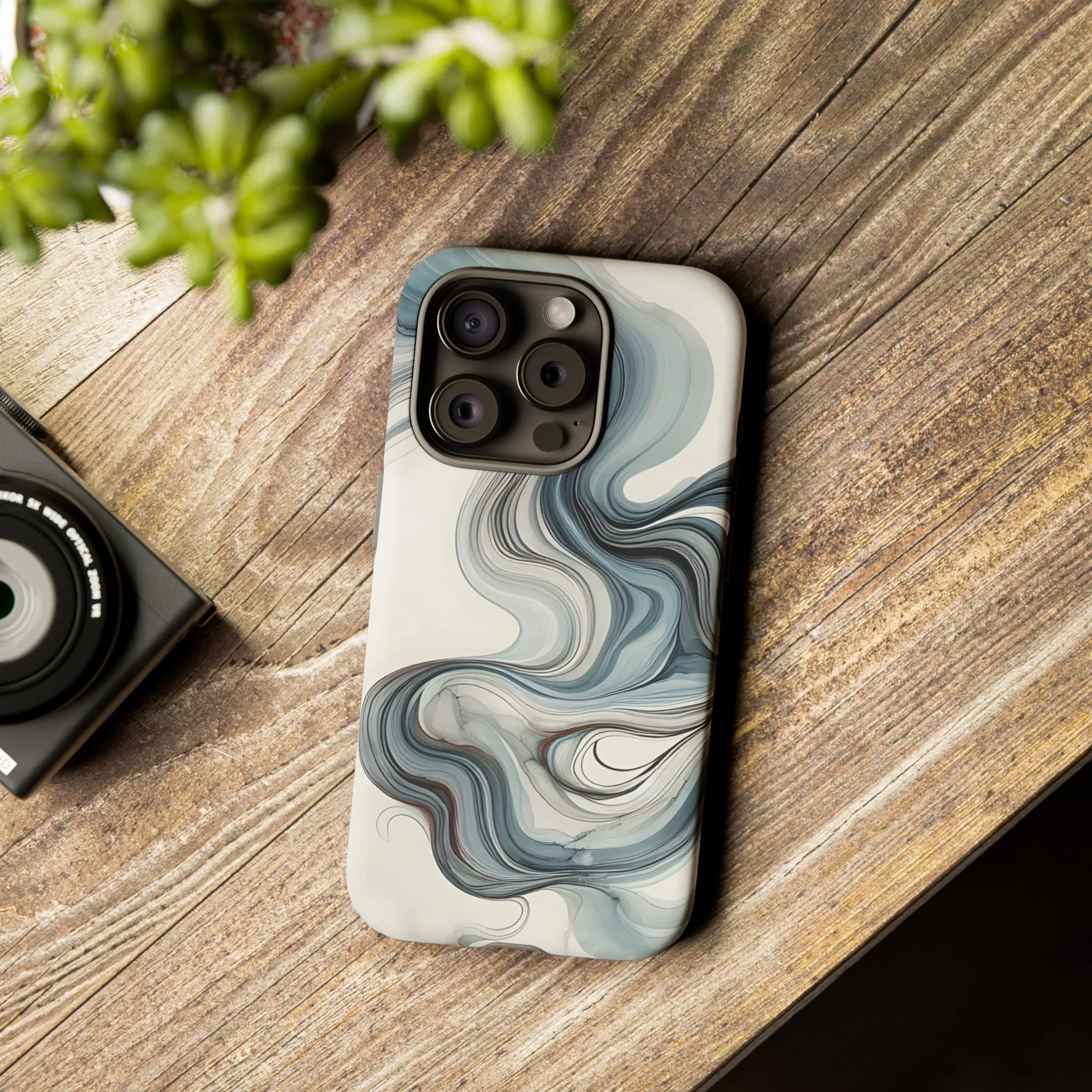 Traditional marbling art pastel tonesTough Cases