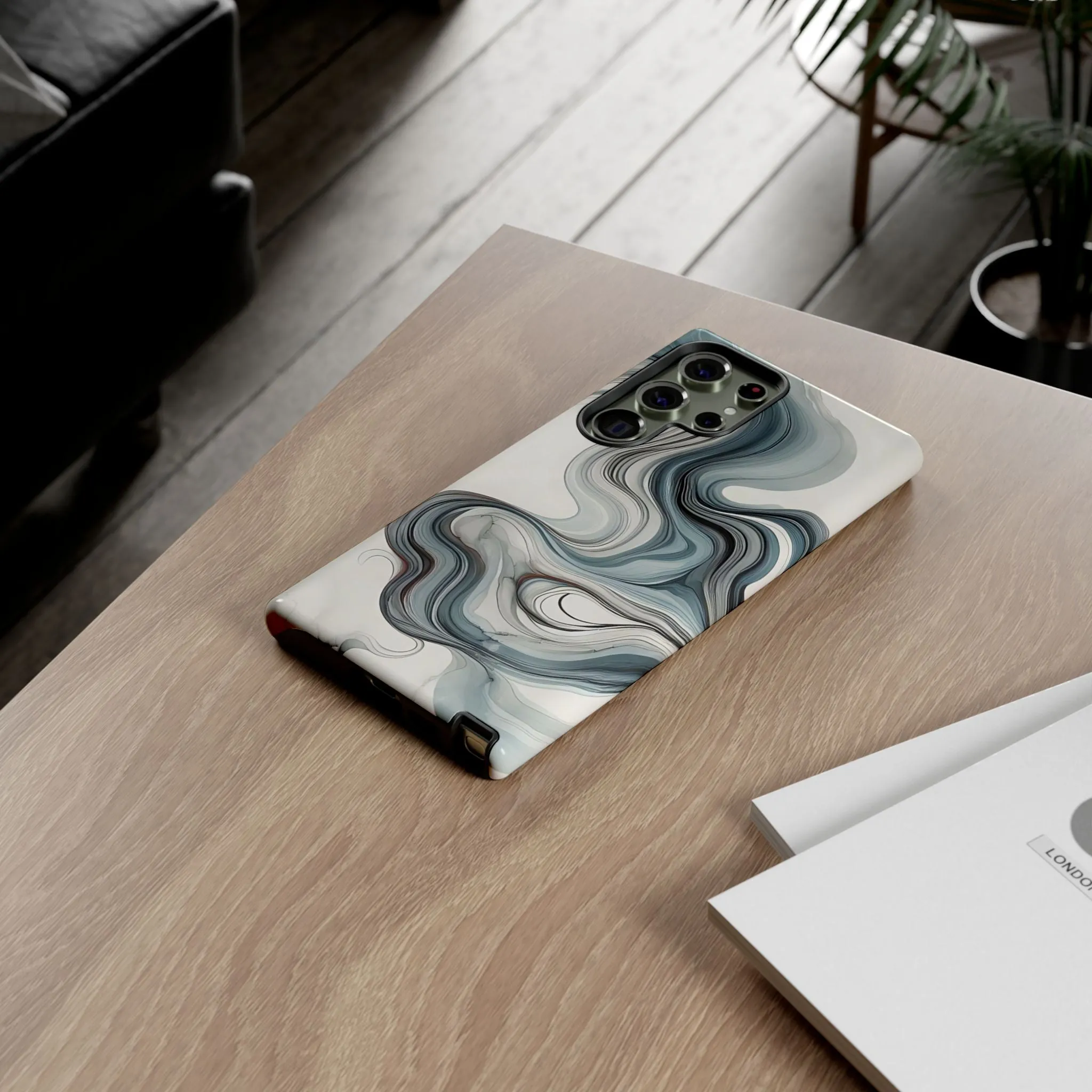 Traditional marbling art pastel tonesTough Cases