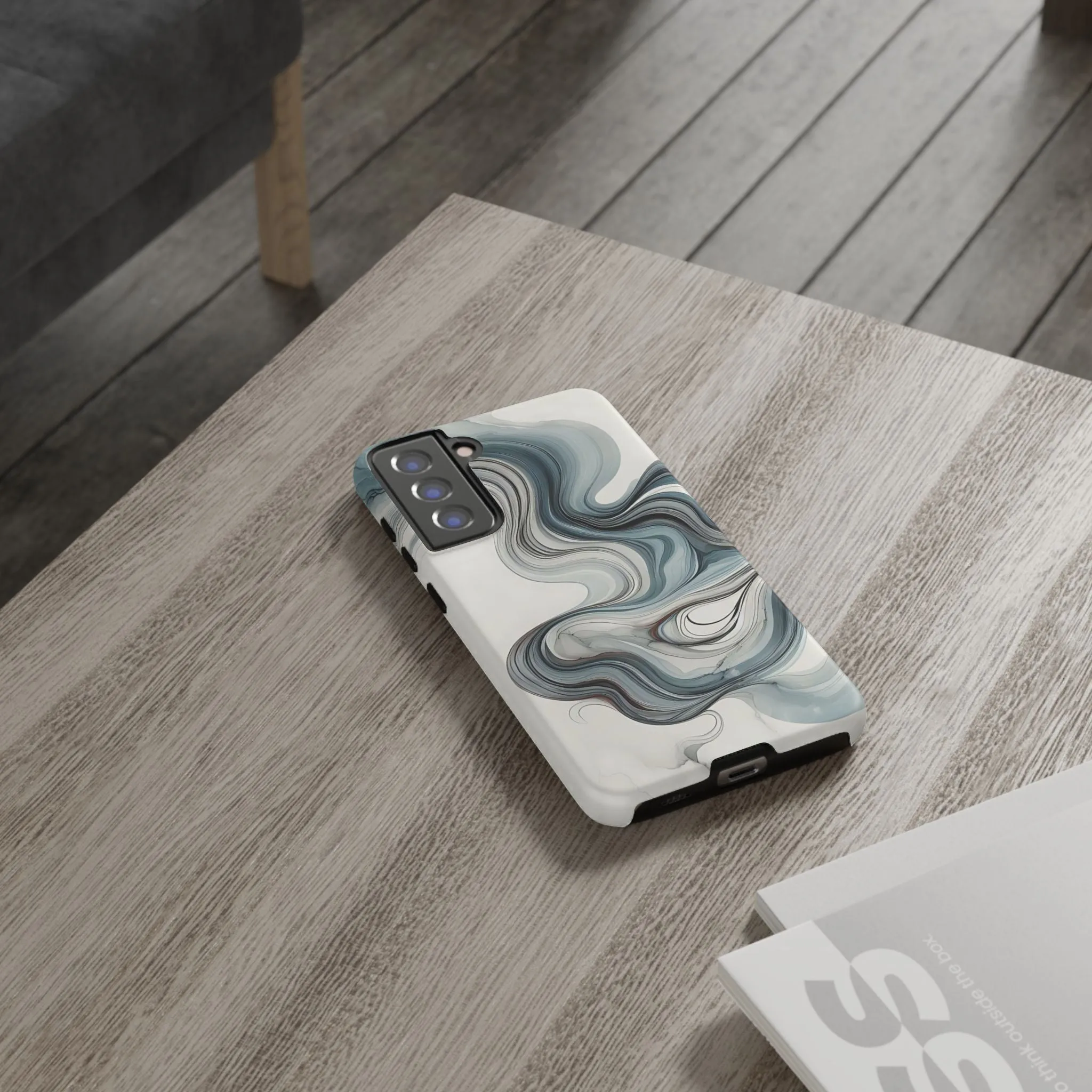 Traditional marbling art pastel tonesTough Cases