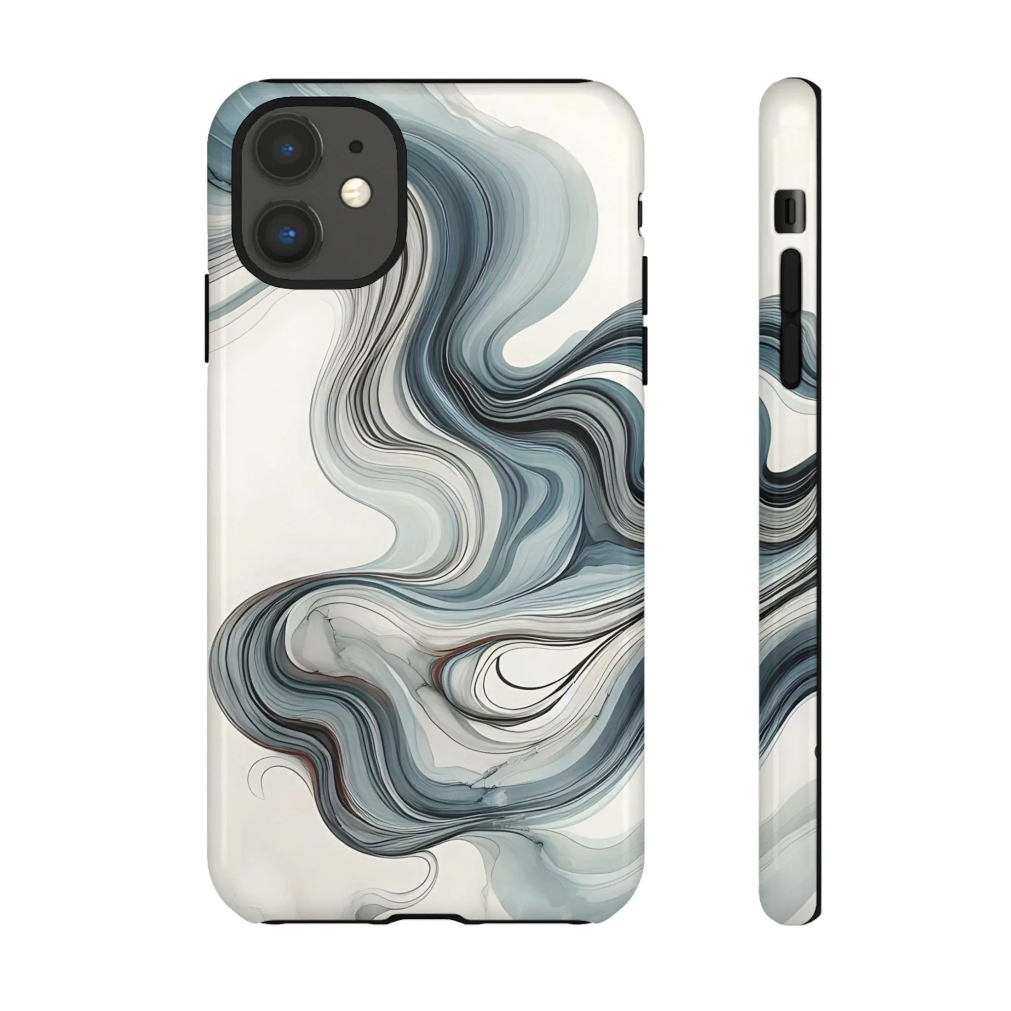 Traditional marbling art pastel tonesTough Cases
