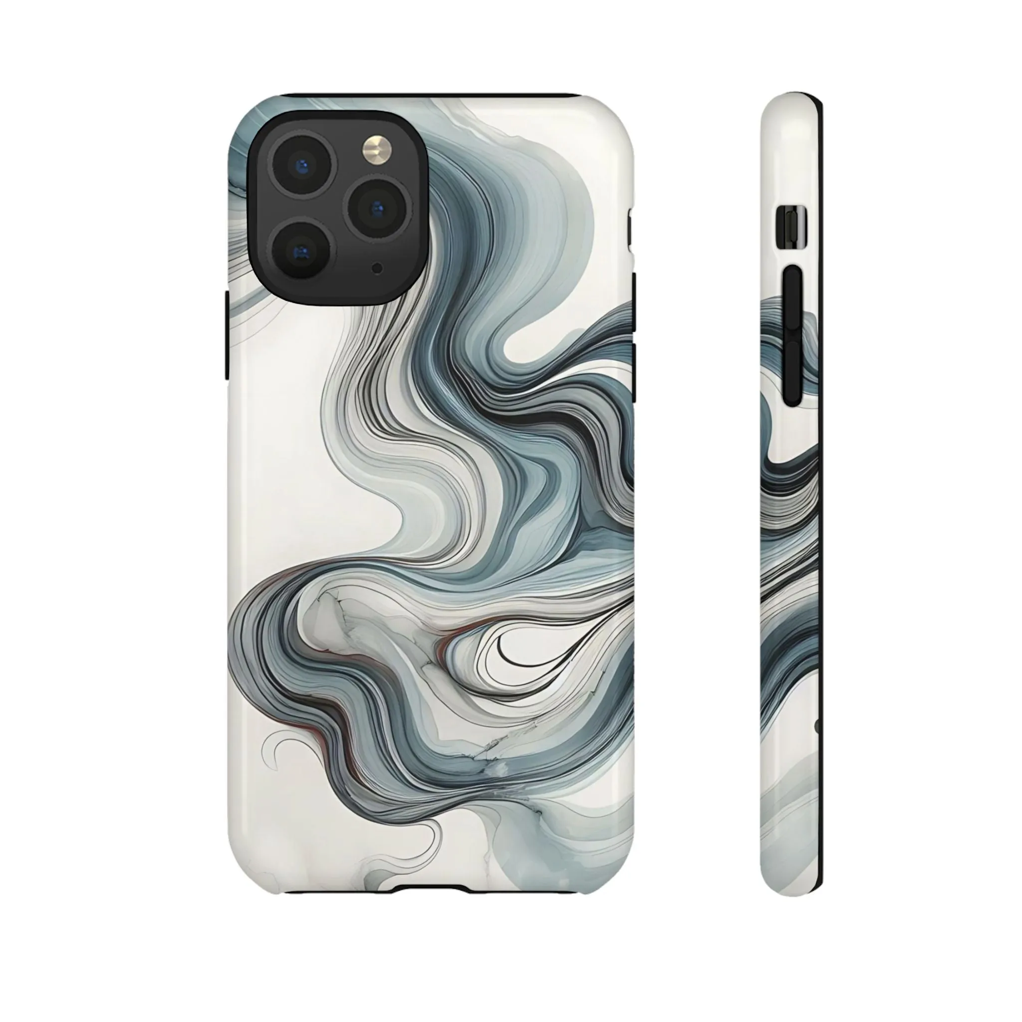 Traditional marbling art pastel tonesTough Cases