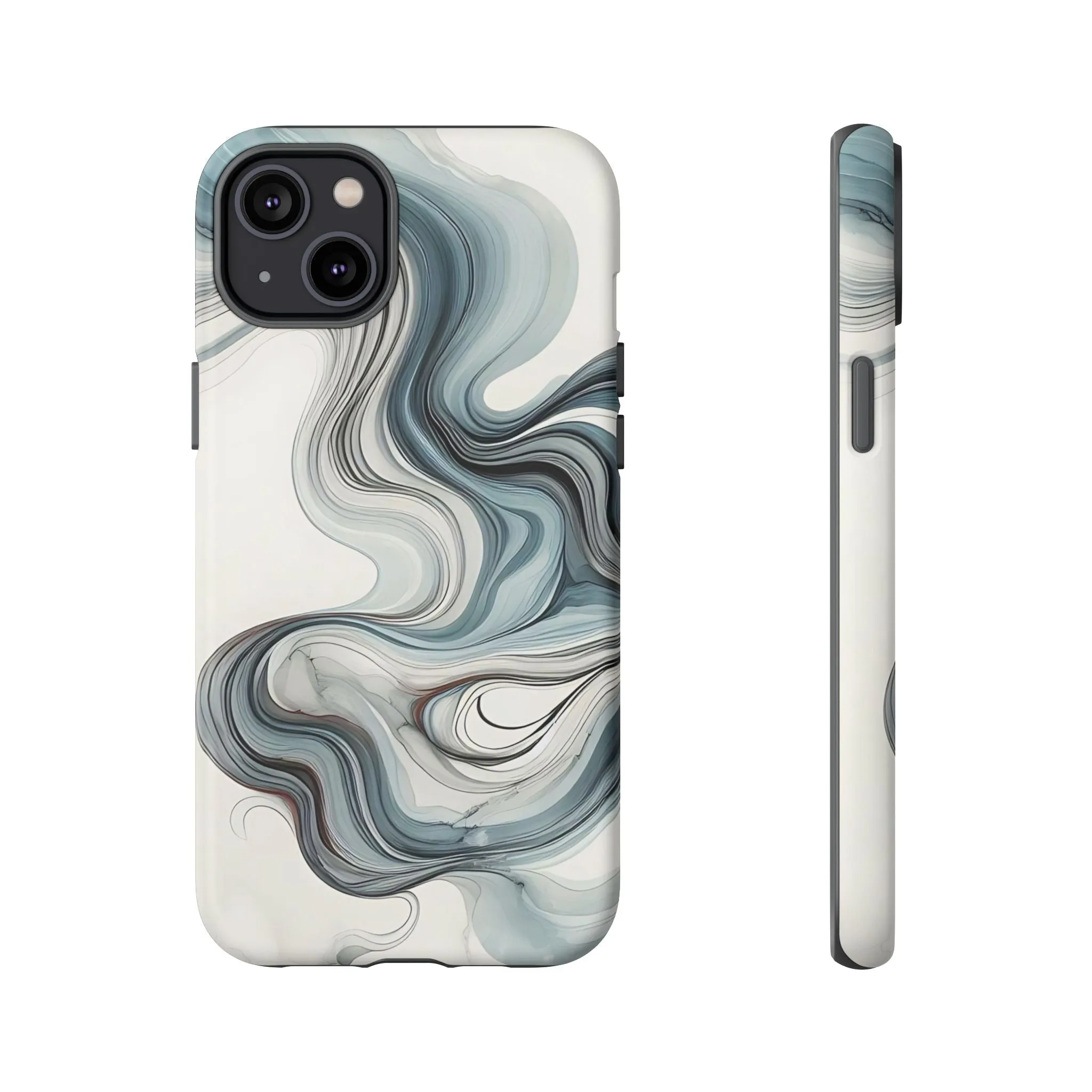 Traditional marbling art pastel tonesTough Cases