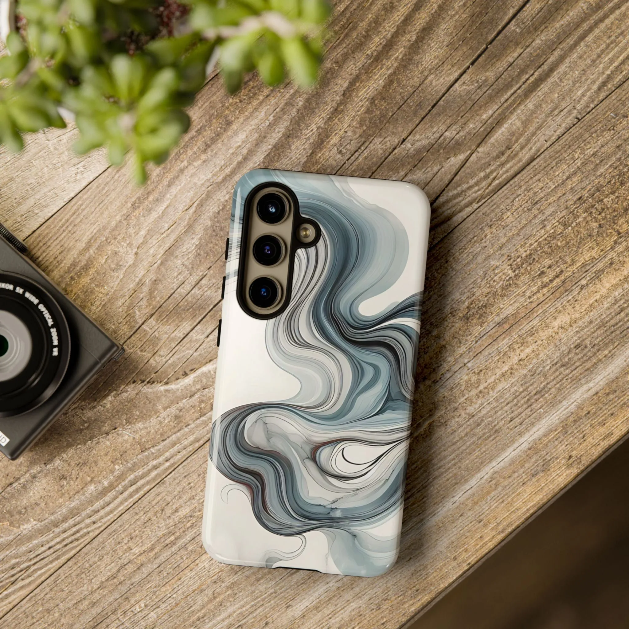 Traditional marbling art pastel tonesTough Cases