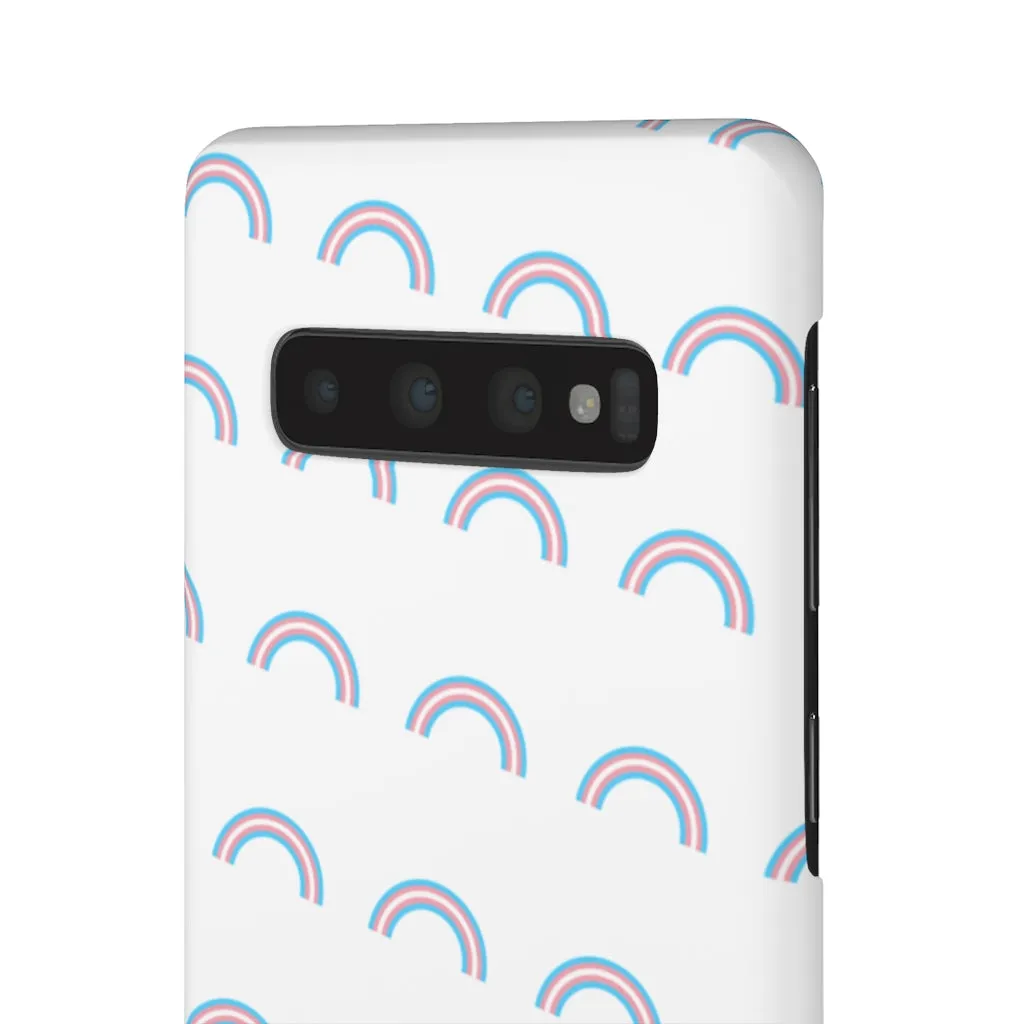 Trans Rainbow Phone Case For Apple & Samsung