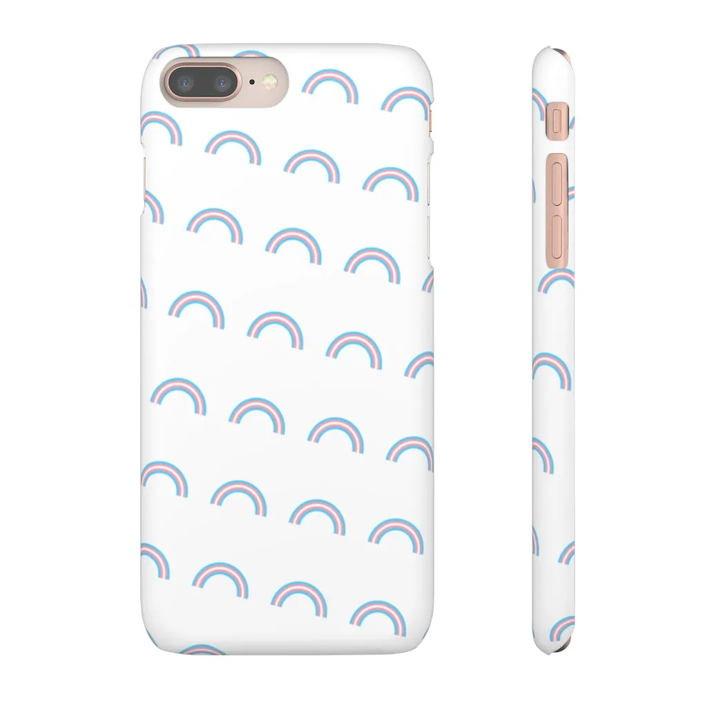 Trans Rainbow Phone Case For Apple & Samsung