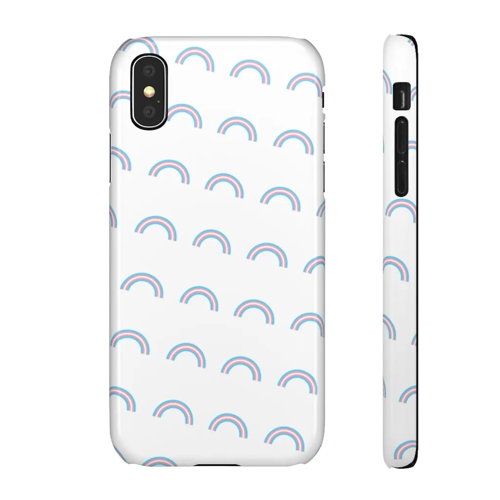 Trans Rainbow Phone Case For Apple & Samsung