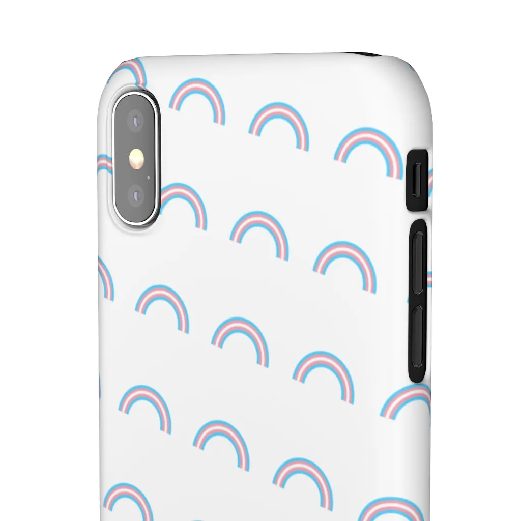 Trans Rainbow Phone Case For Apple & Samsung