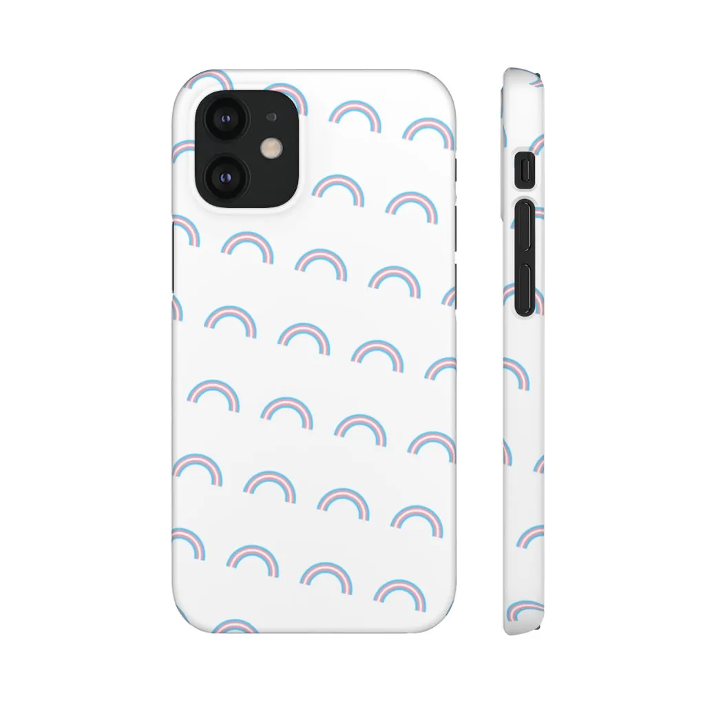 Trans Rainbow Phone Case For Apple & Samsung