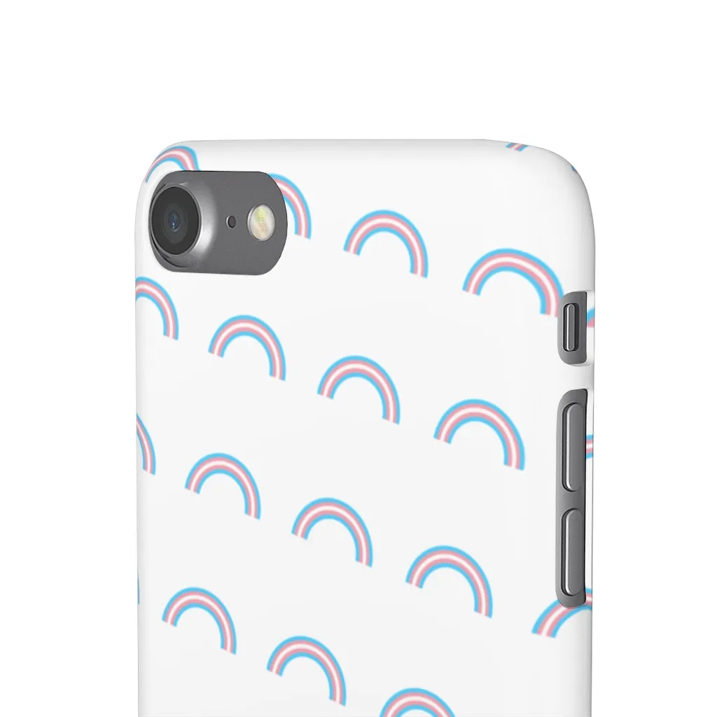 Trans Rainbow Phone Case For Apple & Samsung