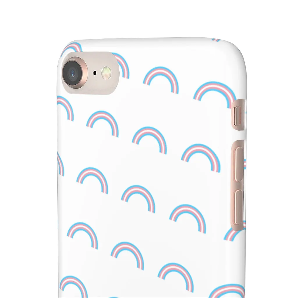 Trans Rainbow Phone Case For Apple & Samsung