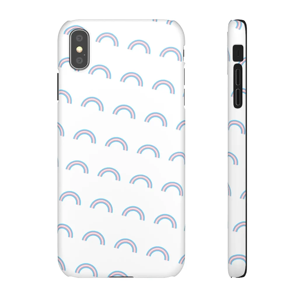 Trans Rainbow Phone Case For Apple & Samsung