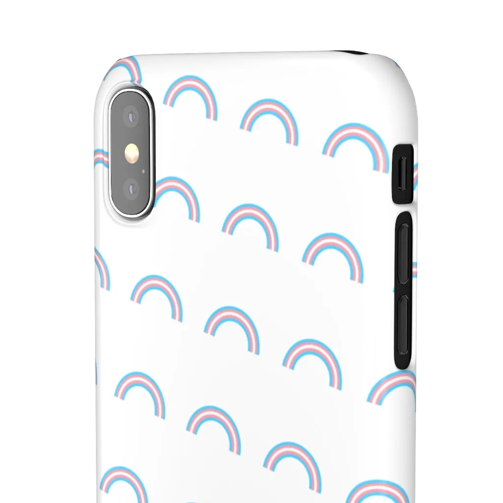 Trans Rainbow Phone Case For Apple & Samsung