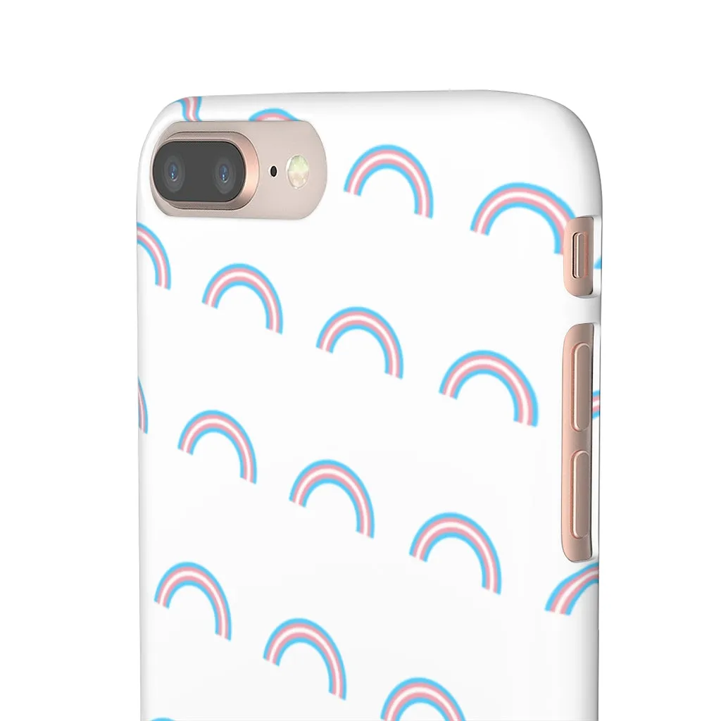 Trans Rainbow Phone Case For Apple & Samsung