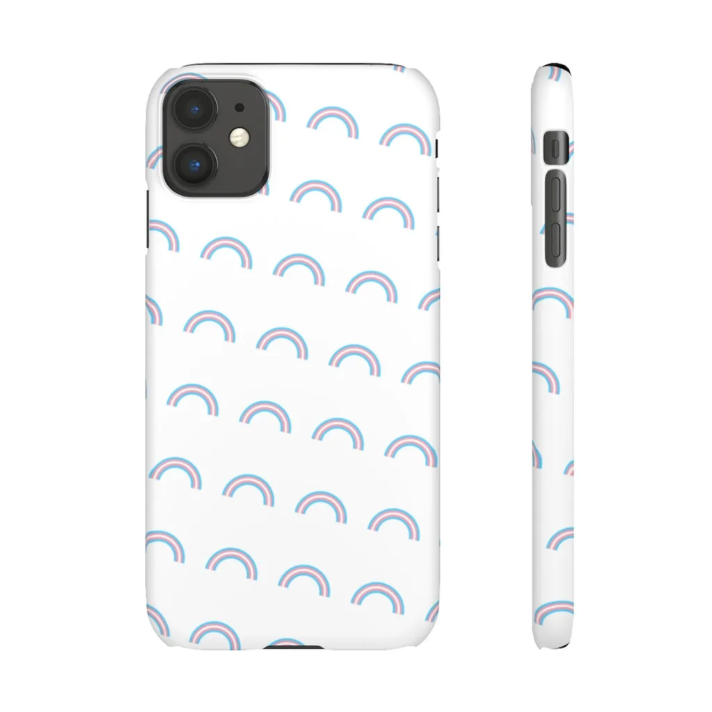 Trans Rainbow Phone Case For Apple & Samsung