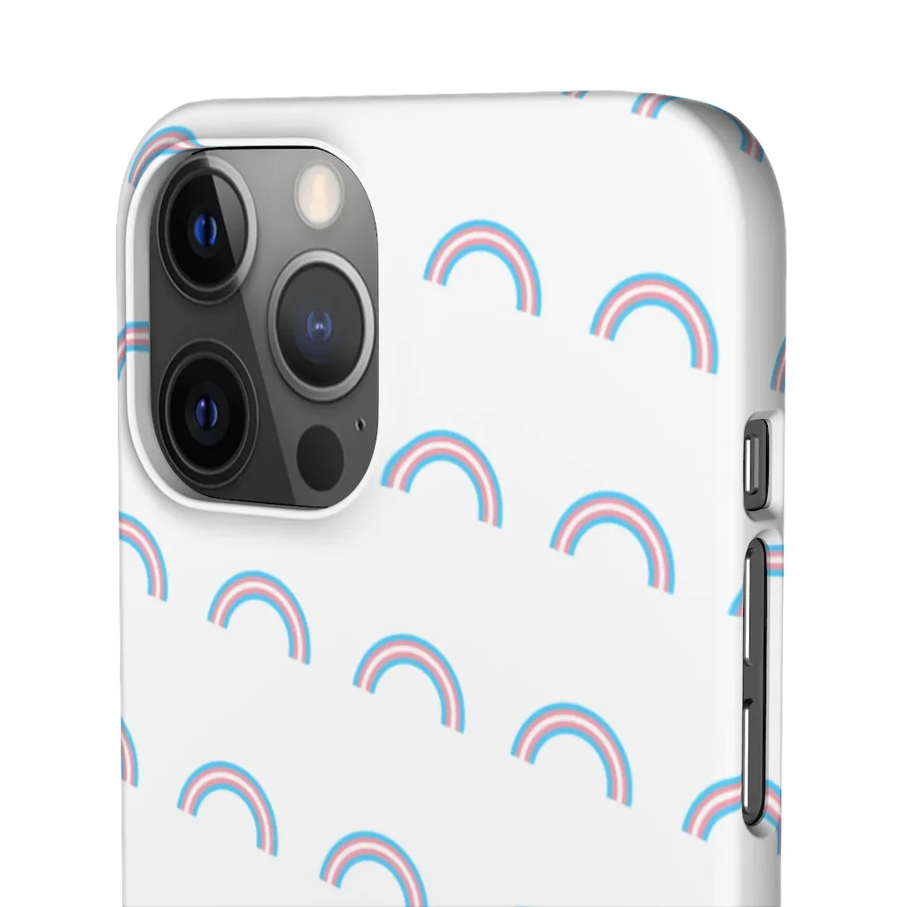Trans Rainbow Phone Case For Apple & Samsung