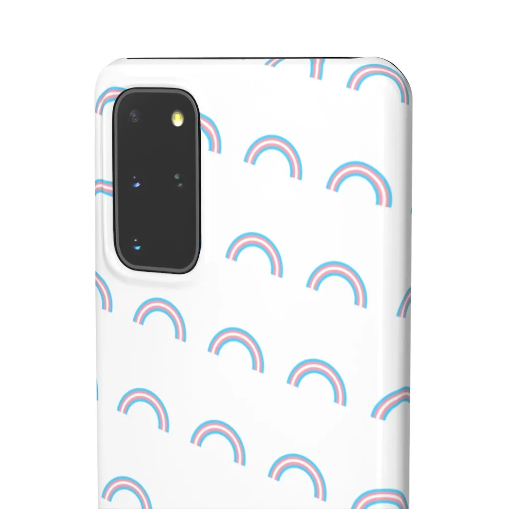 Trans Rainbow Phone Case For Apple & Samsung