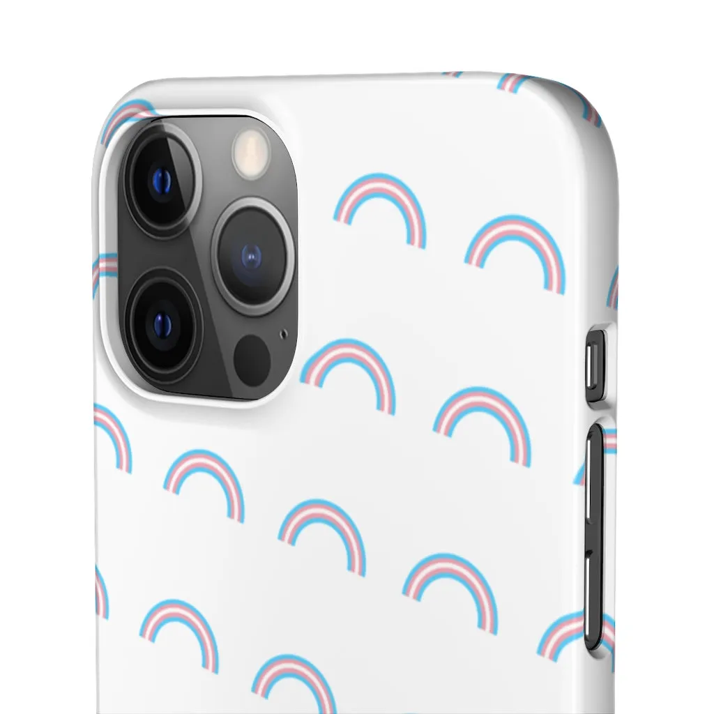 Trans Rainbow Phone Case For Apple & Samsung