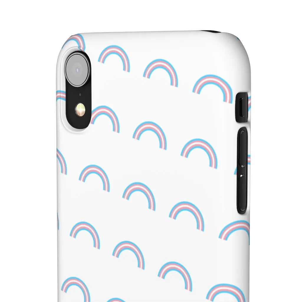 Trans Rainbow Phone Case For Apple & Samsung