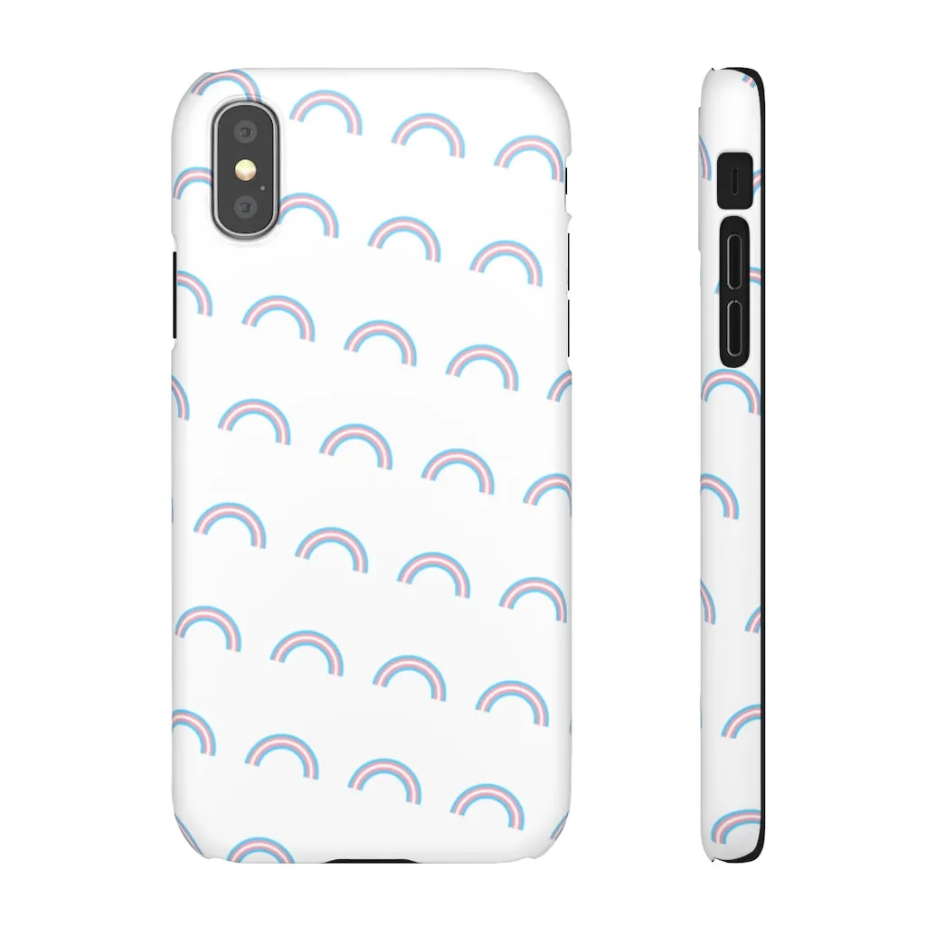 Trans Rainbow Phone Case For Apple & Samsung