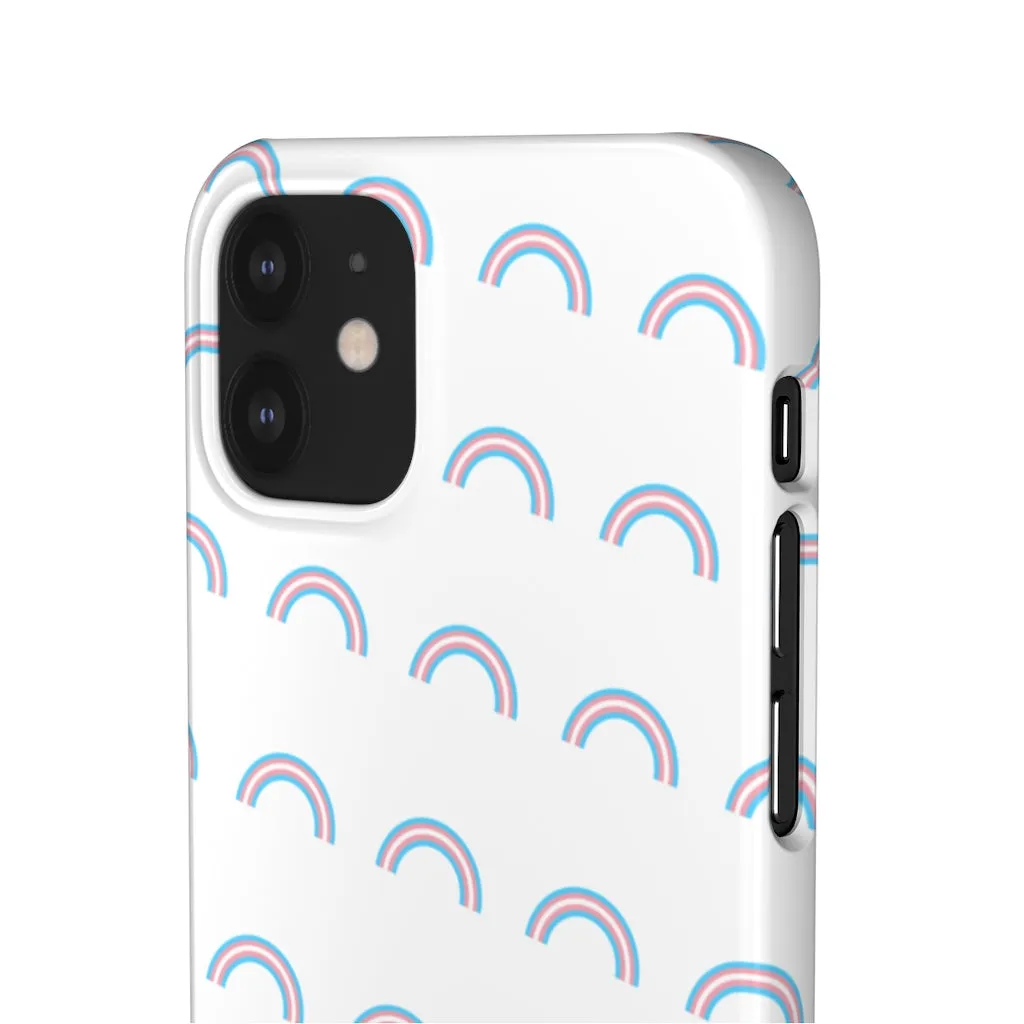 Trans Rainbow Phone Case For Apple & Samsung