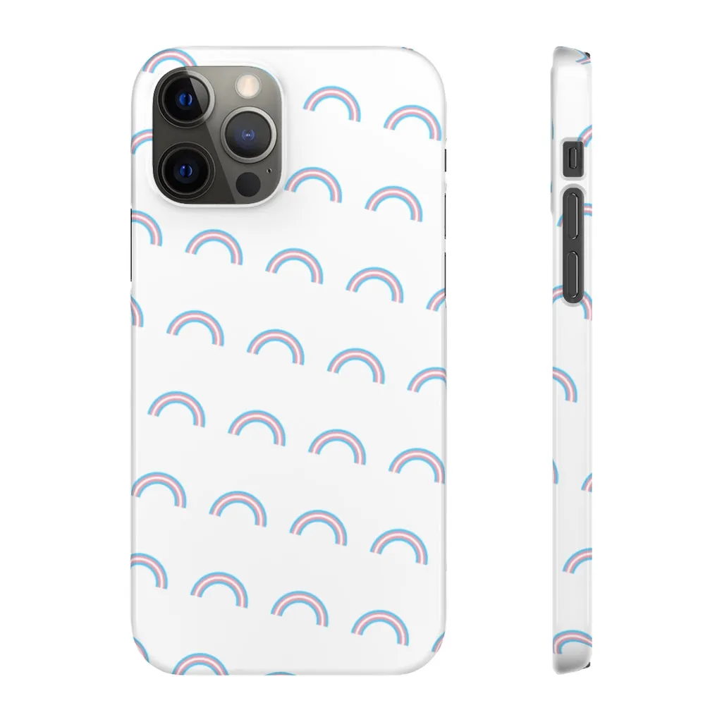 Trans Rainbow Phone Case For Apple & Samsung