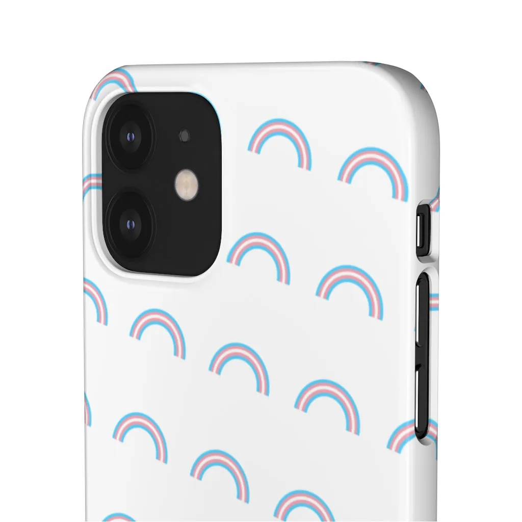 Trans Rainbow Phone Case For Apple & Samsung