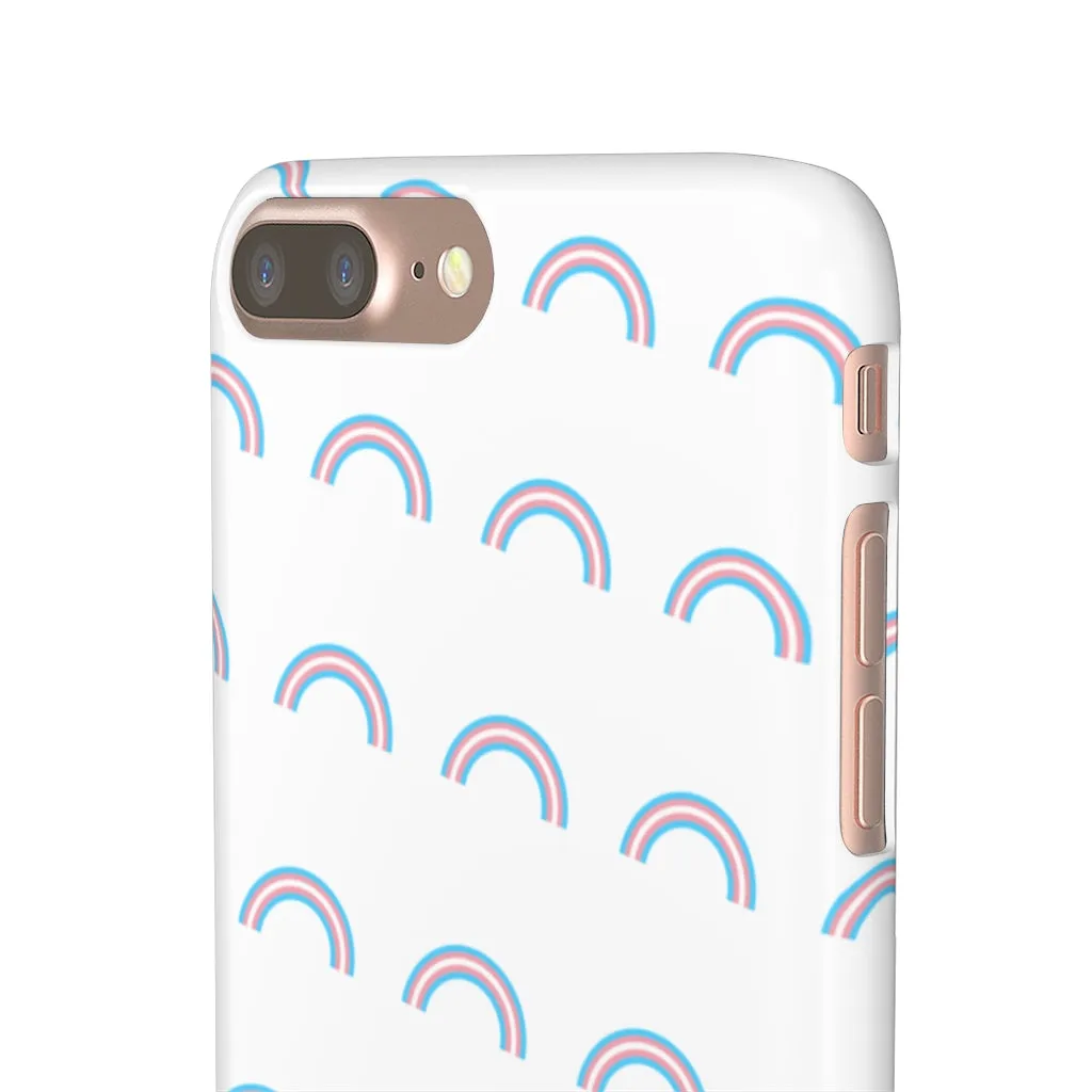 Trans Rainbow Phone Case For Apple & Samsung