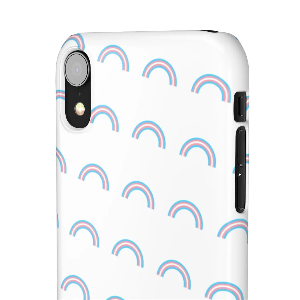Trans Rainbow Phone Case For Apple & Samsung