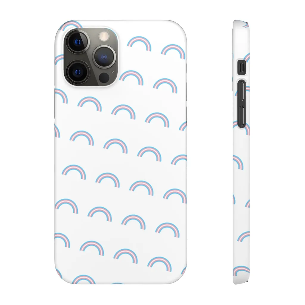 Trans Rainbow Phone Case For Apple & Samsung